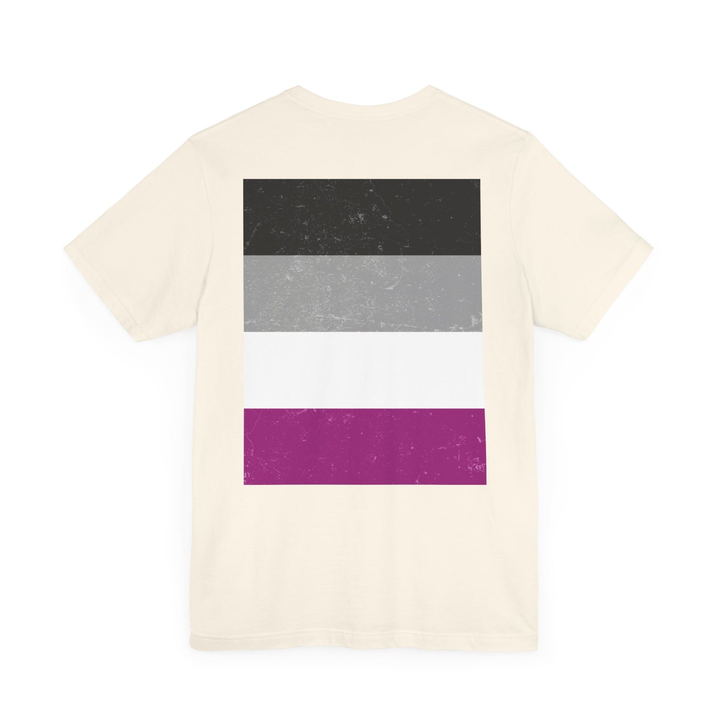 You Ain't Gotta Pray For Me (asexual flag on back) Tshirt