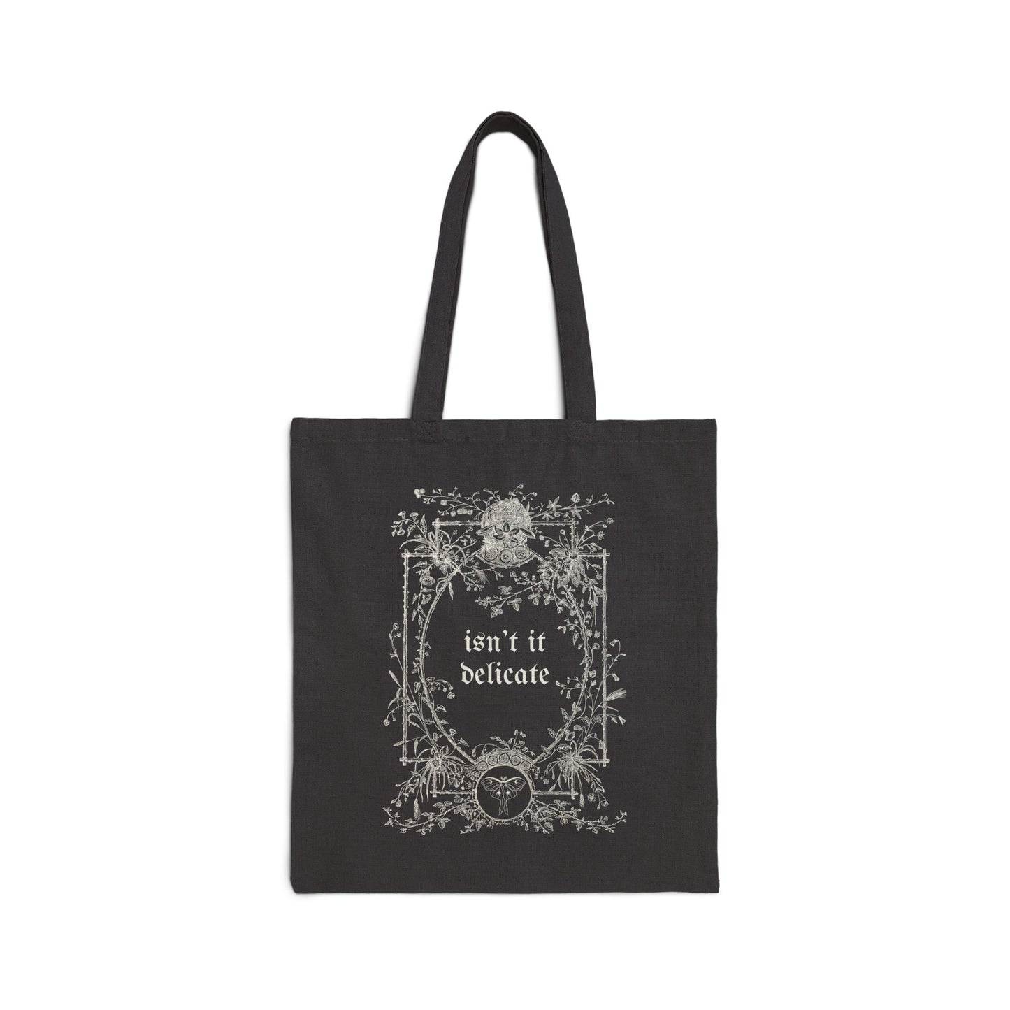 Delicate Cotton Canvas Tote Bag