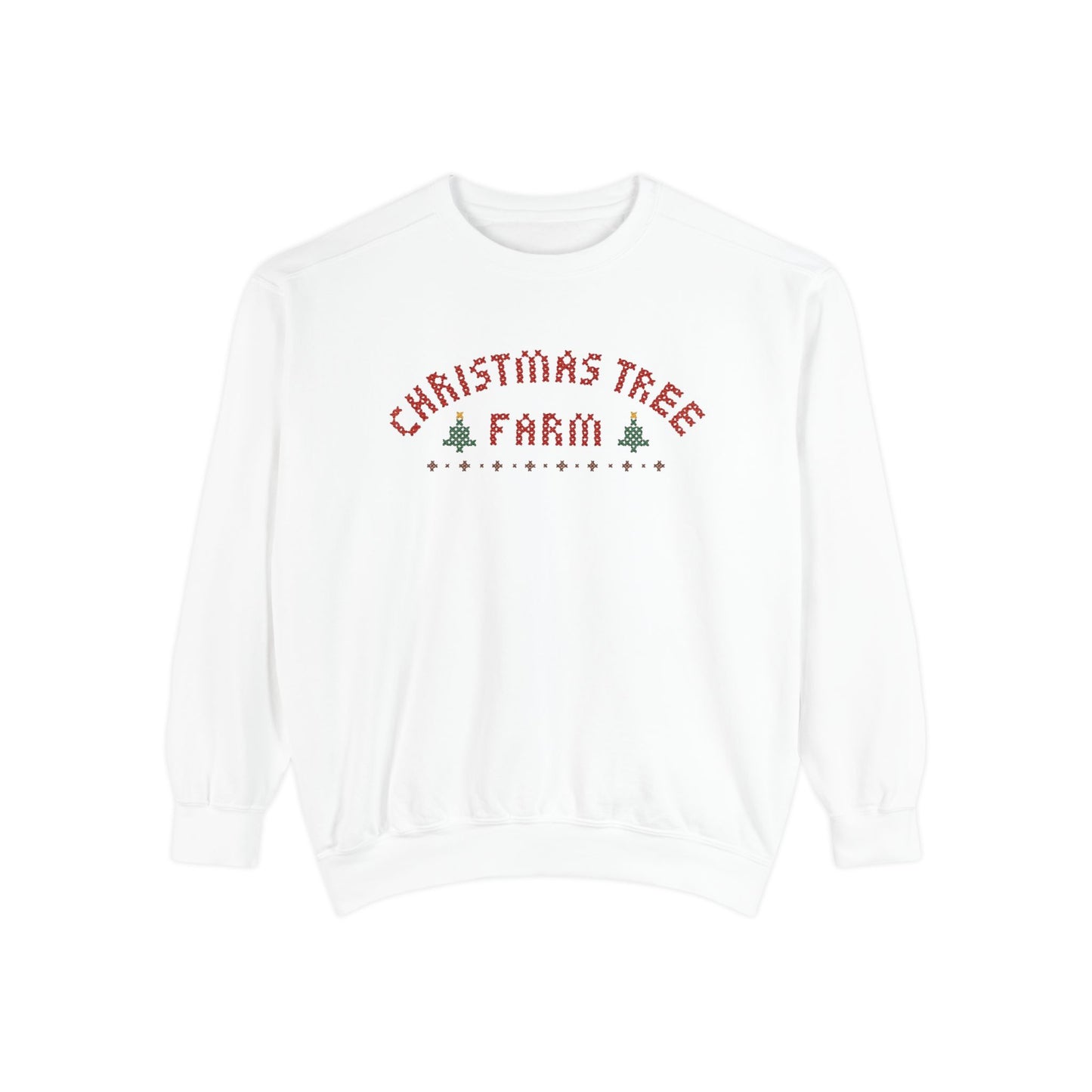 Christmas Tree Farm Comfort Colors Sweatshirt