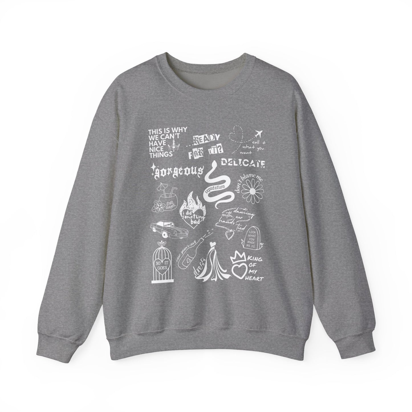 Reputation Collage Crewneck Sweatshirt