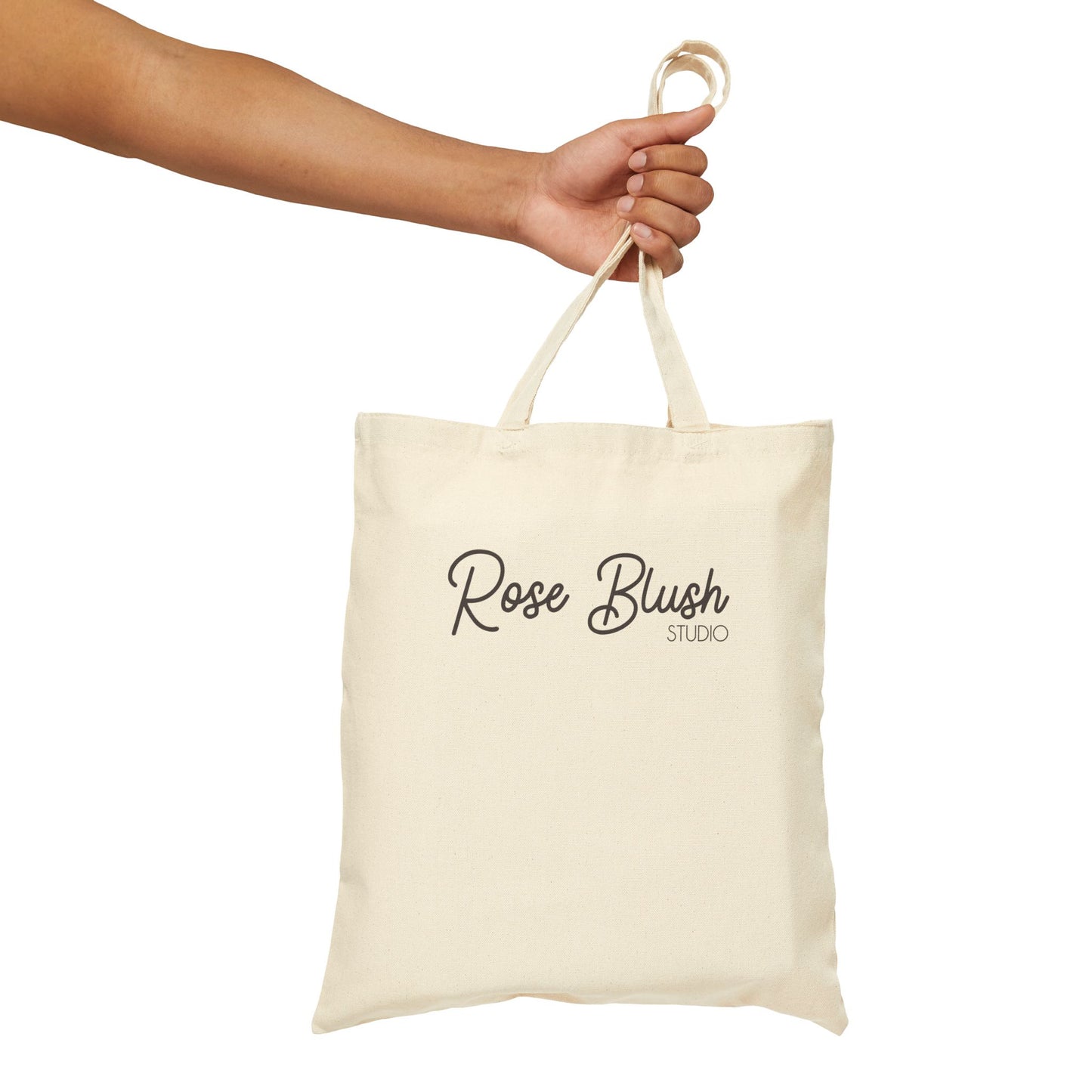 Rose Blush Studio Cotton Canvas Tote Bag