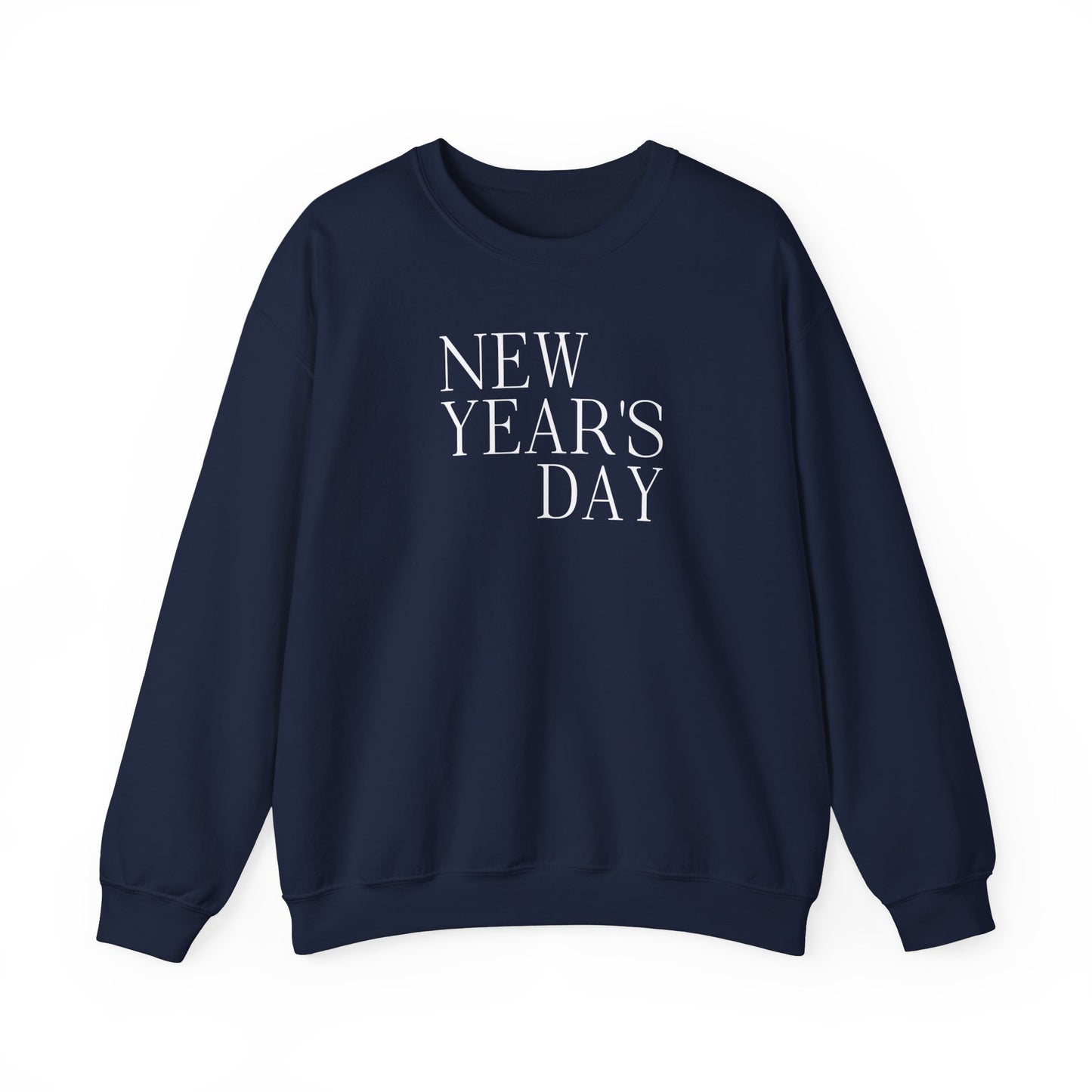 New Years Day (lyrics on back) Crewneck Sweatshirt