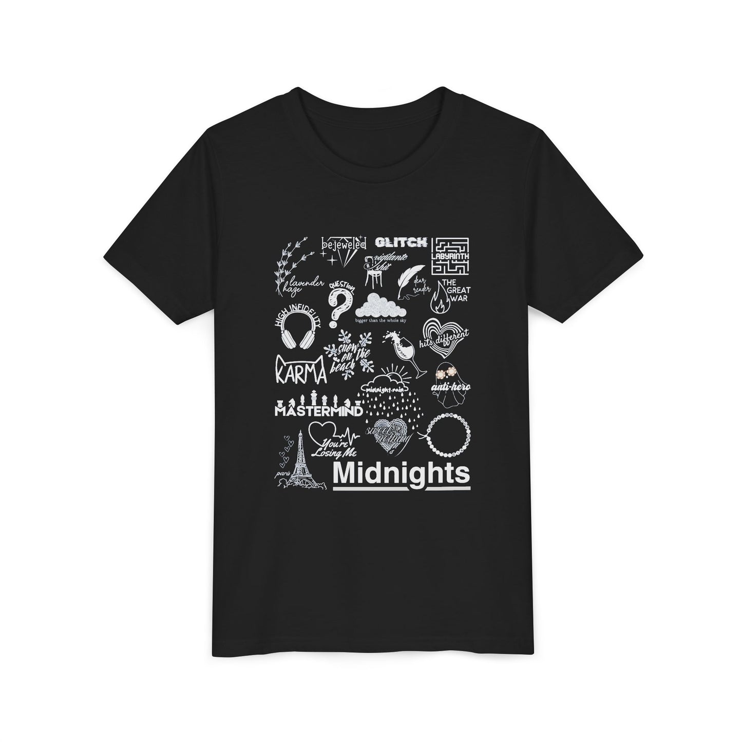 Midnights Collage Youth Tshirt