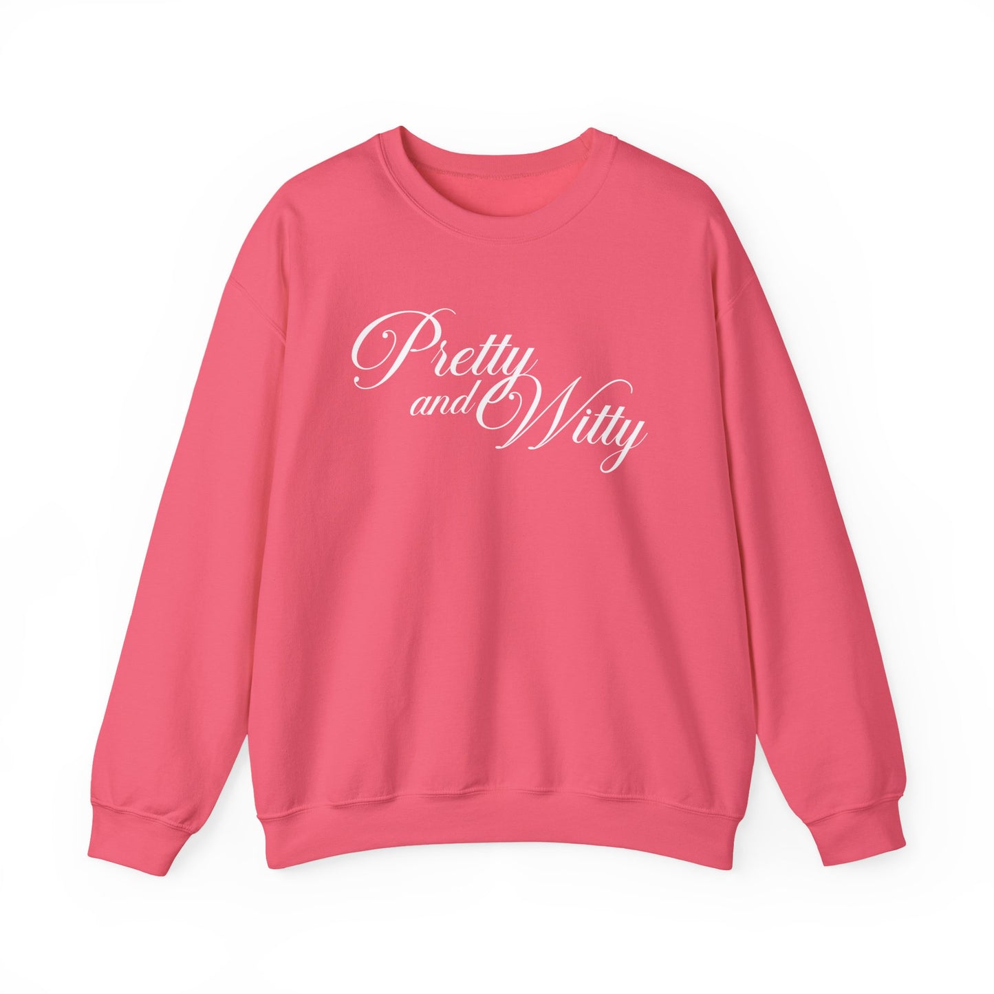 Pretty and Witty Unisex Crewneck Sweatshirt