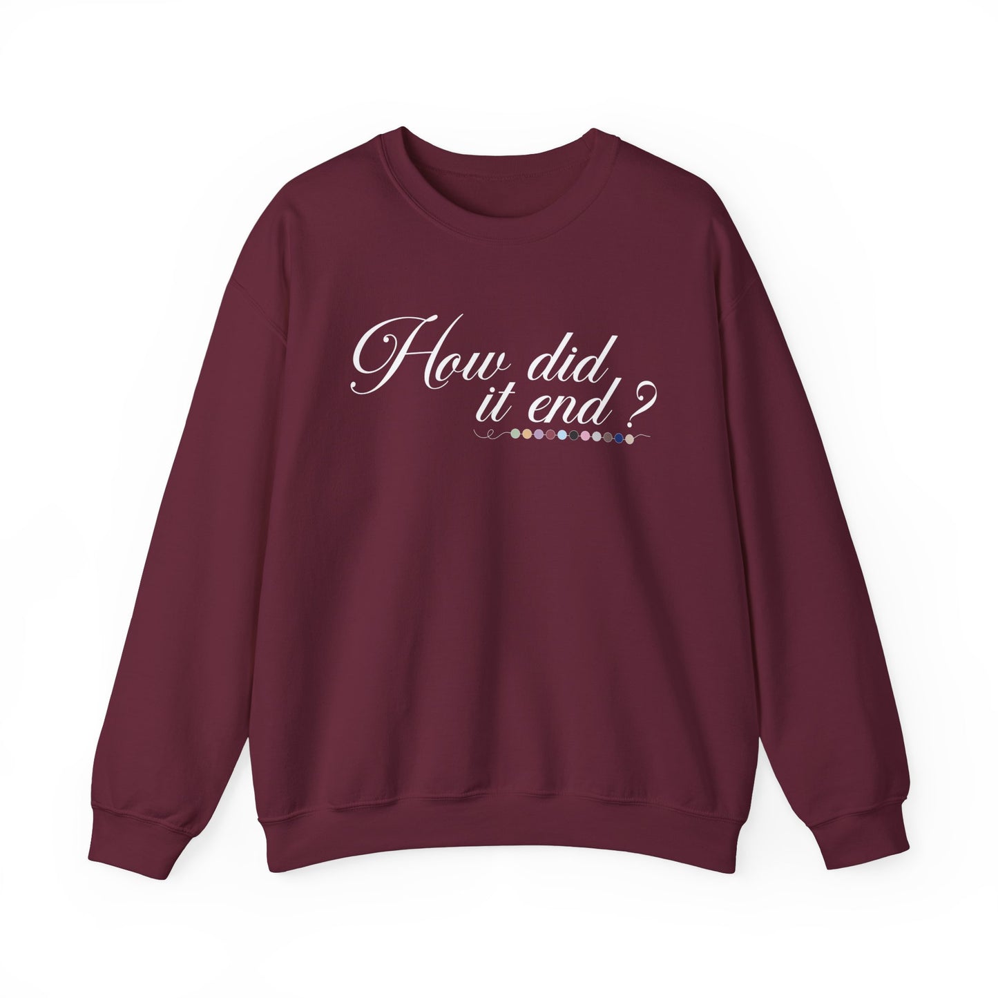 How Did It End? Crewneck Sweatshirt