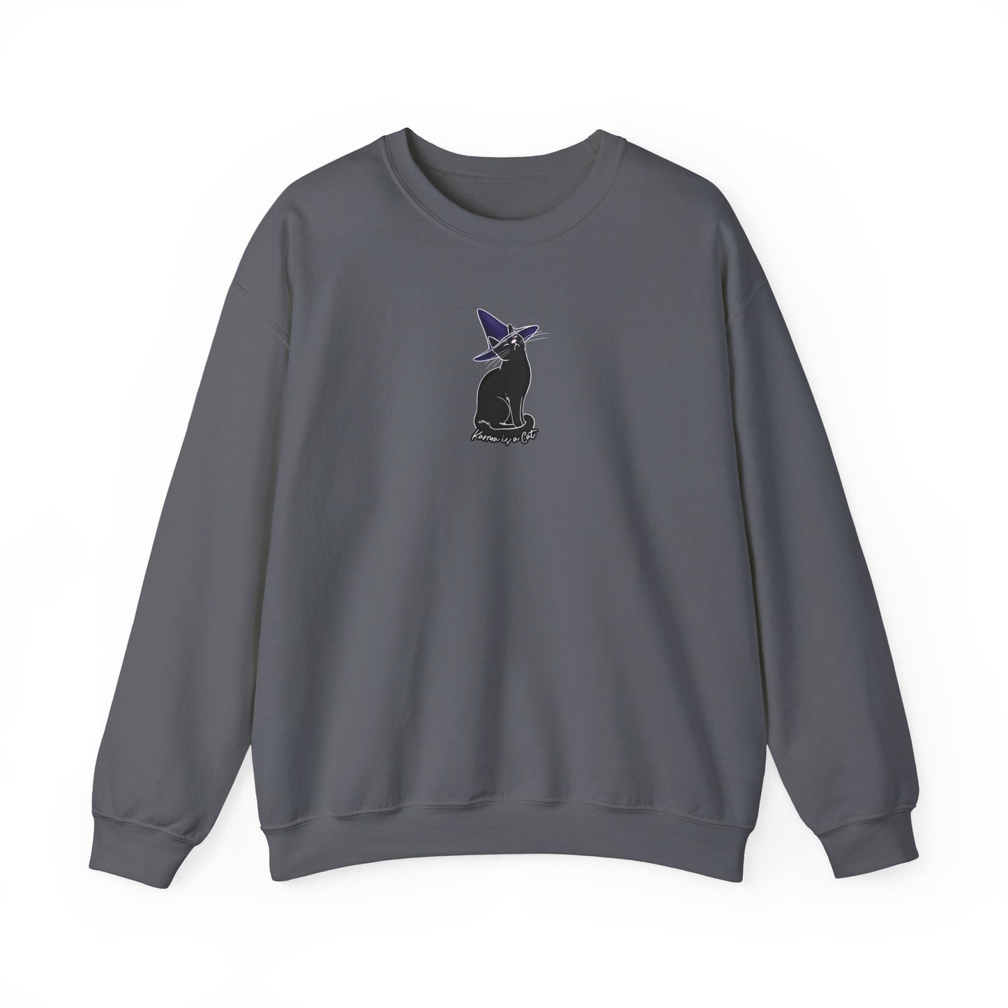 Karma is a Cat Crewneck Sweatshirt