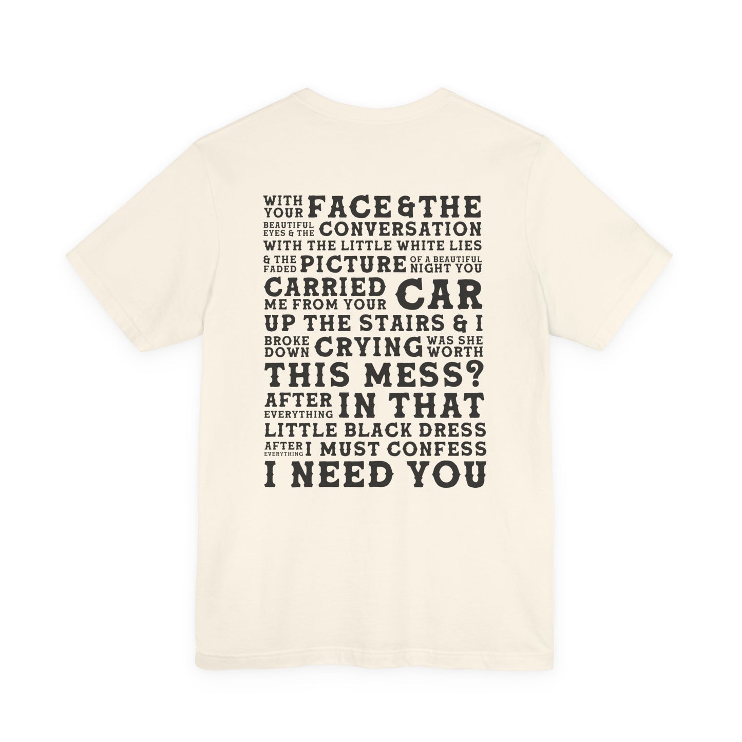 The Other Side of the Door (lyrics on back) Tshirt