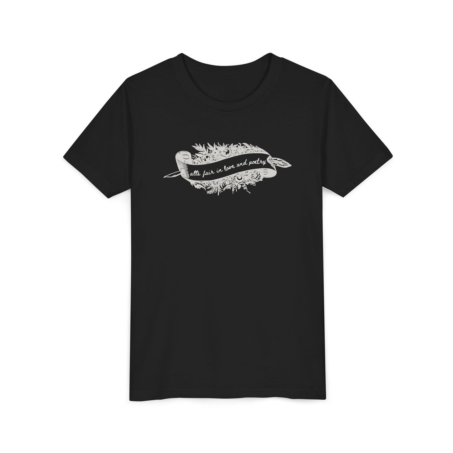 Alls Fair In Love & Poetry Youth Short Sleeve Tee