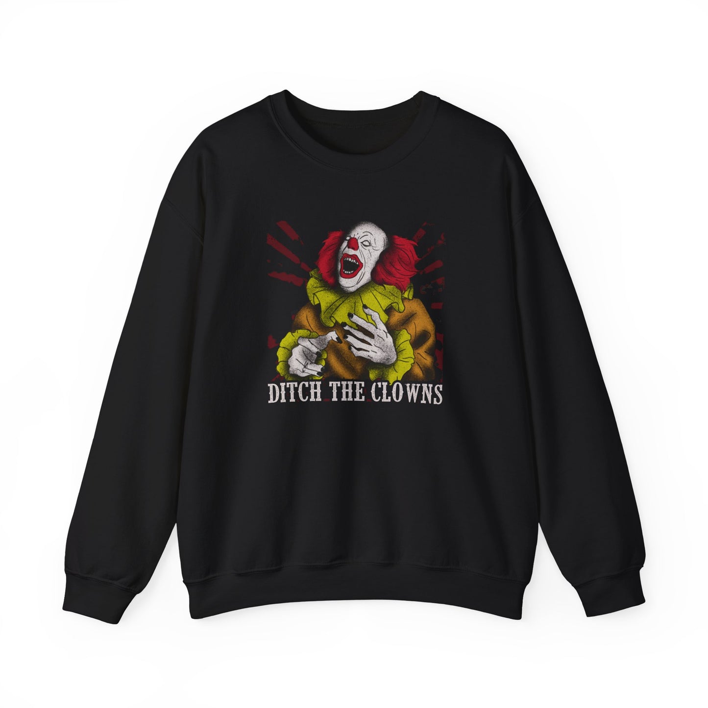 Ditch the Clowns Crewneck Sweatshirt