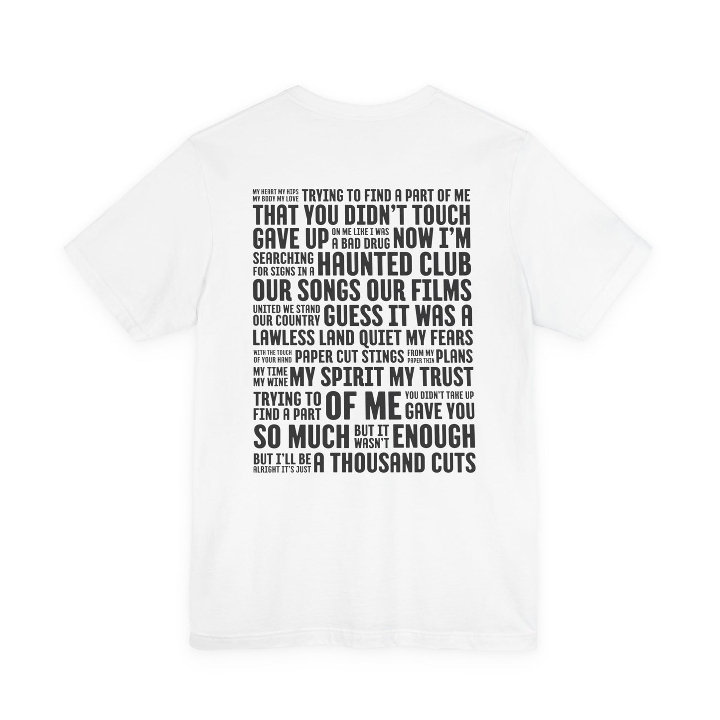DBATC Bridge (lyrics on back) Tshirt