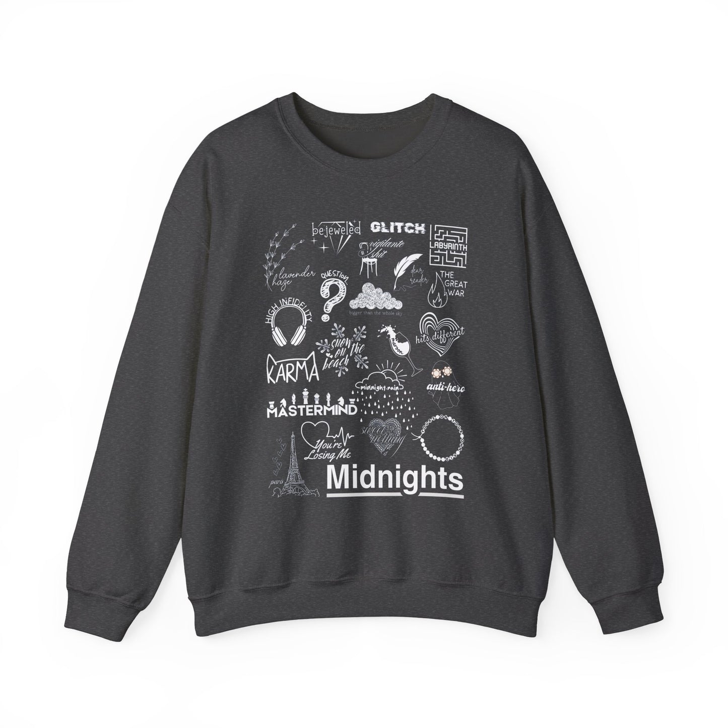Midnights Collage Crewneck Sweatshirt