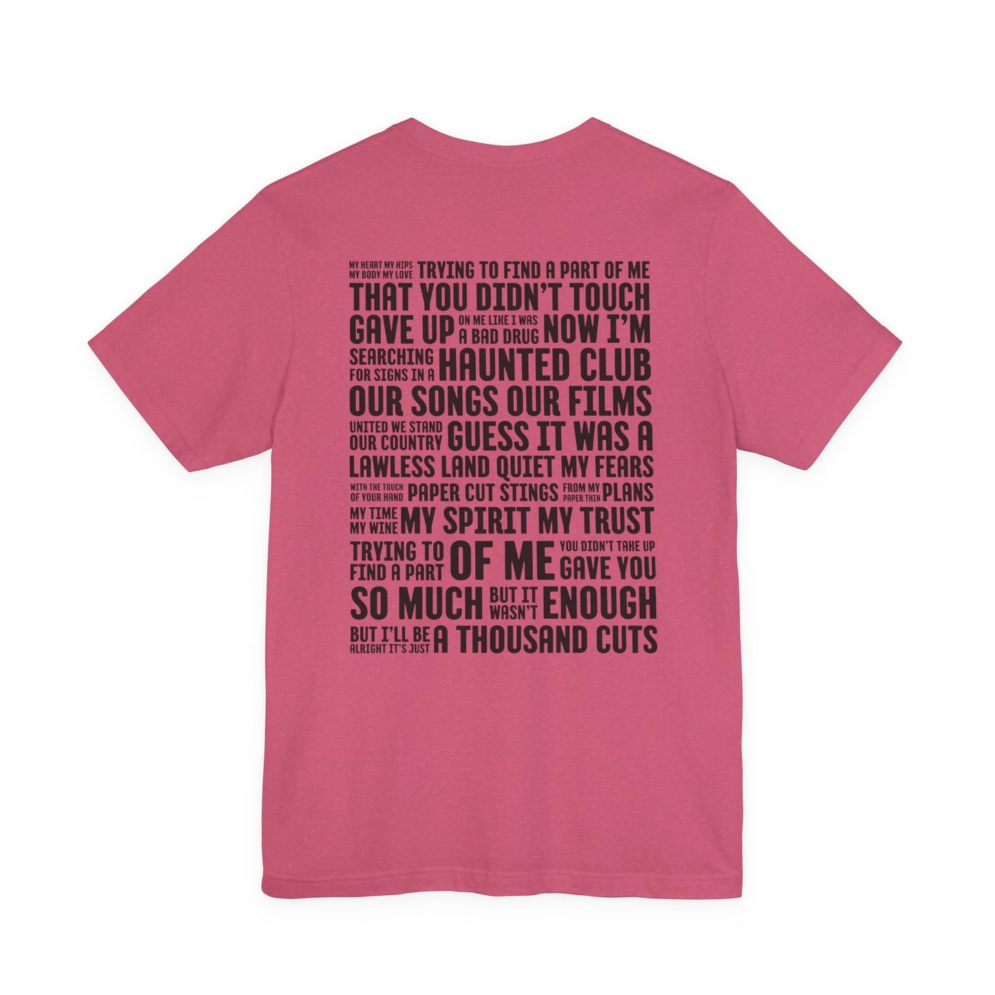 DBATC Bridge (lyrics on back) Tshirt