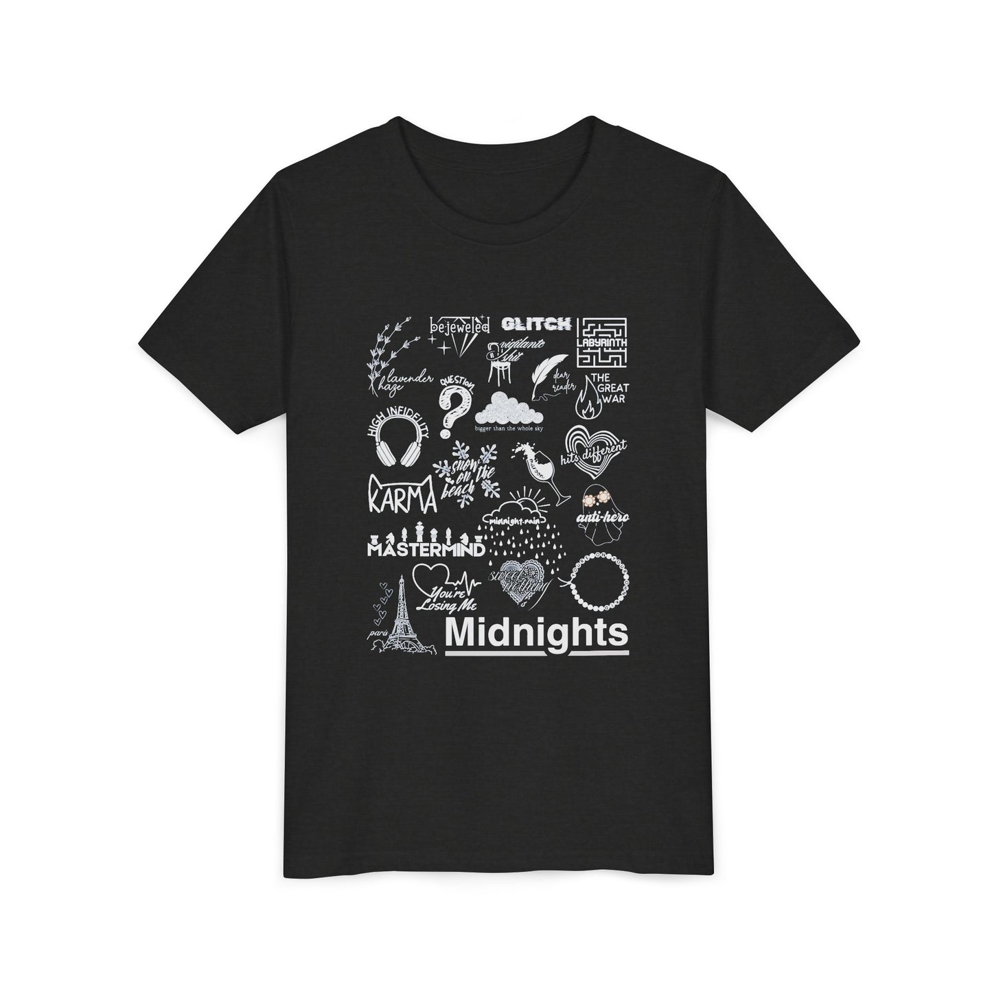 Midnights Collage Youth Tshirt