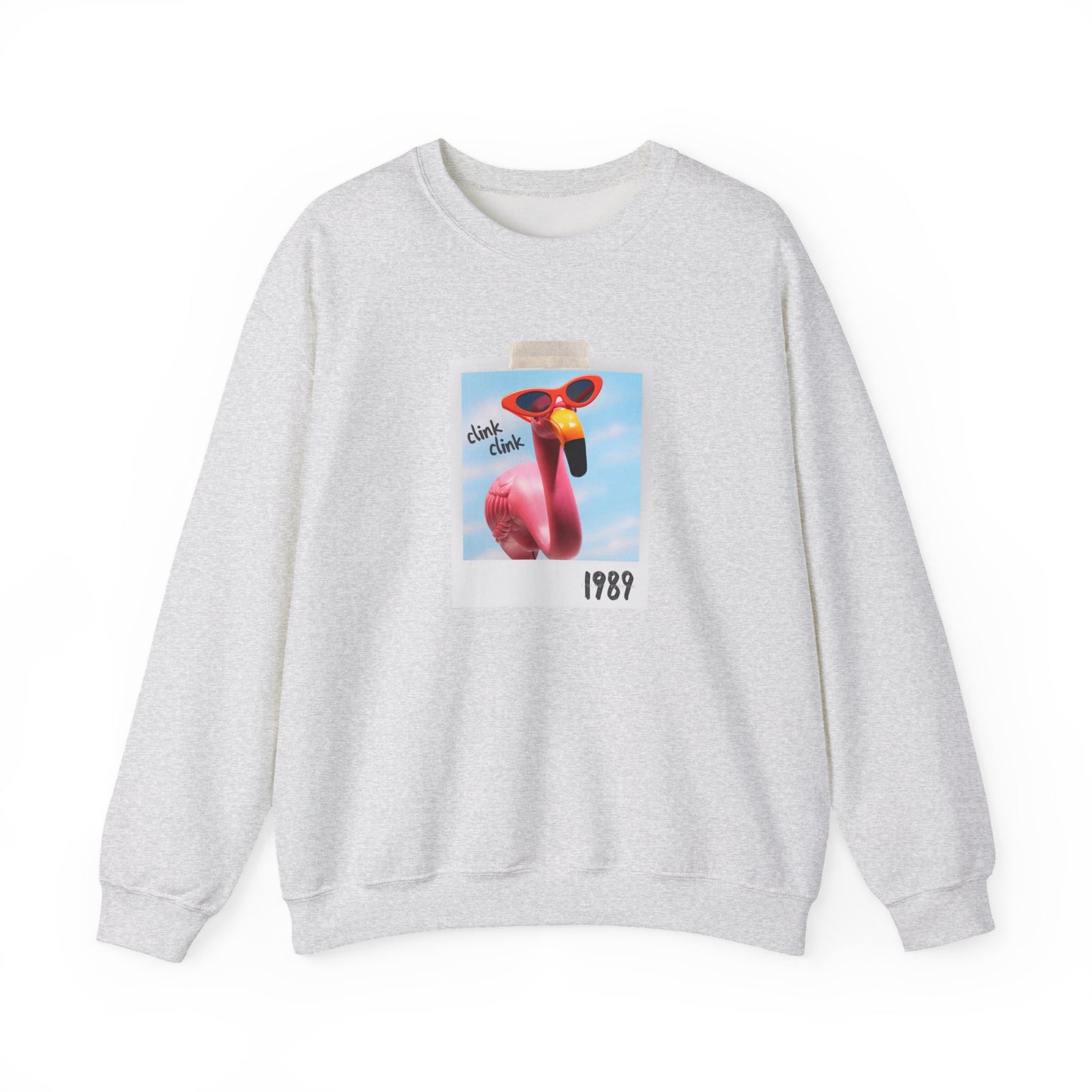 Flamingo Pink Crewneck Sweatshirt