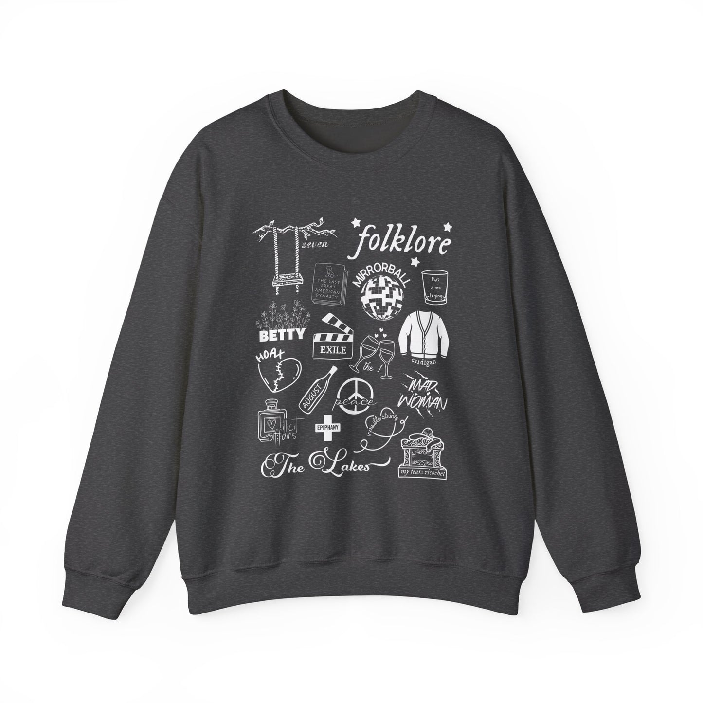 Folklore Collage Crewneck Sweatshirt