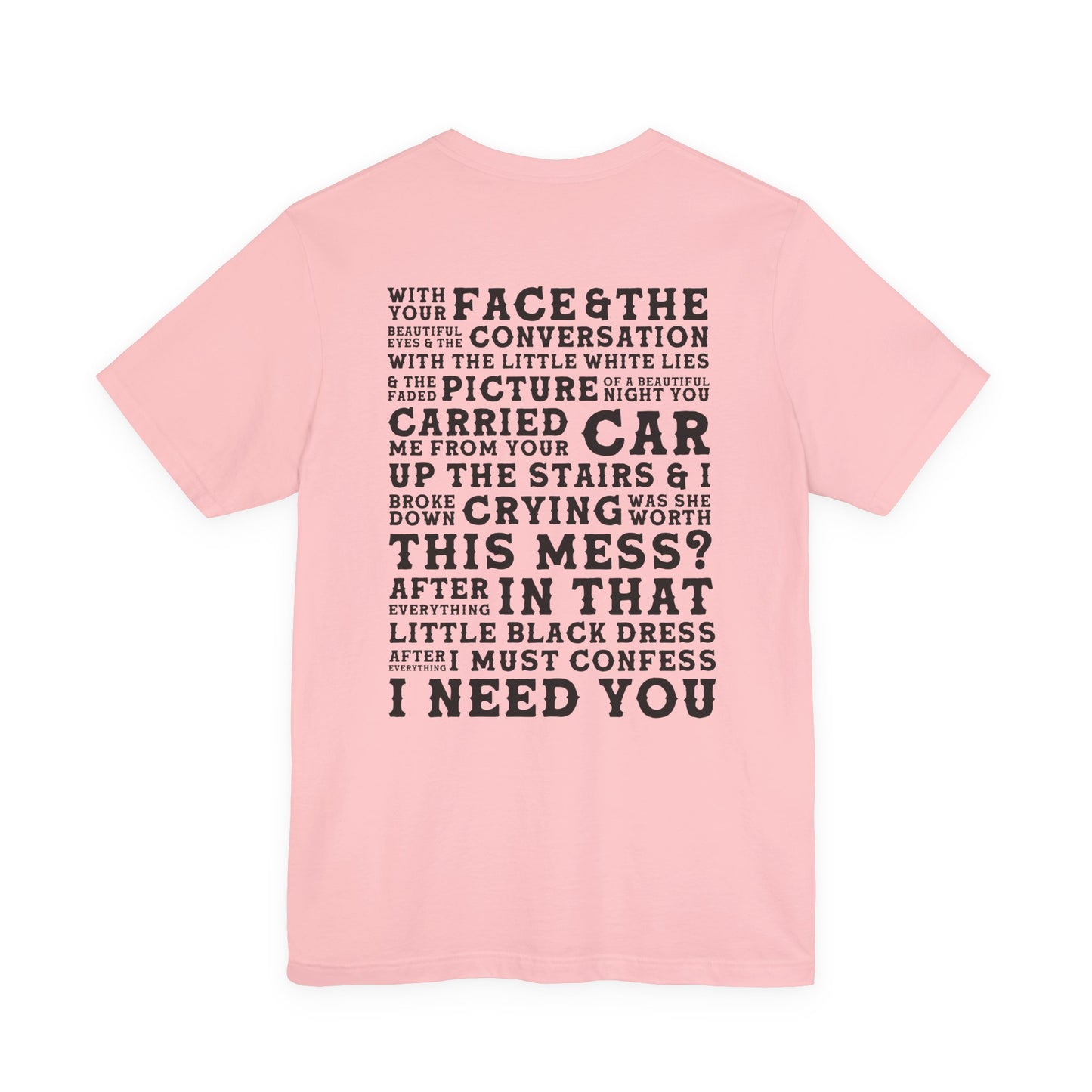 The Other Side of the Door (lyrics on back) Tshirt