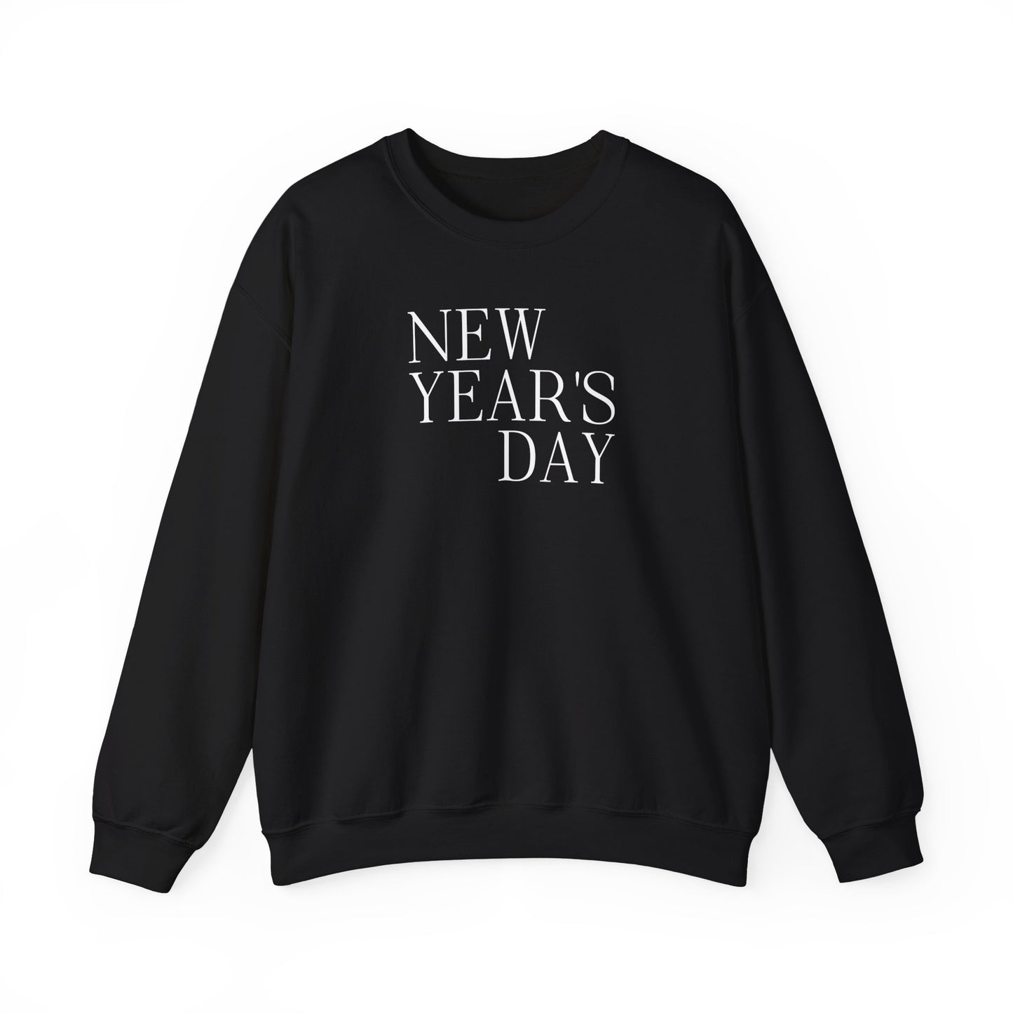 New Years Day (lyrics on back) Crewneck Sweatshirt