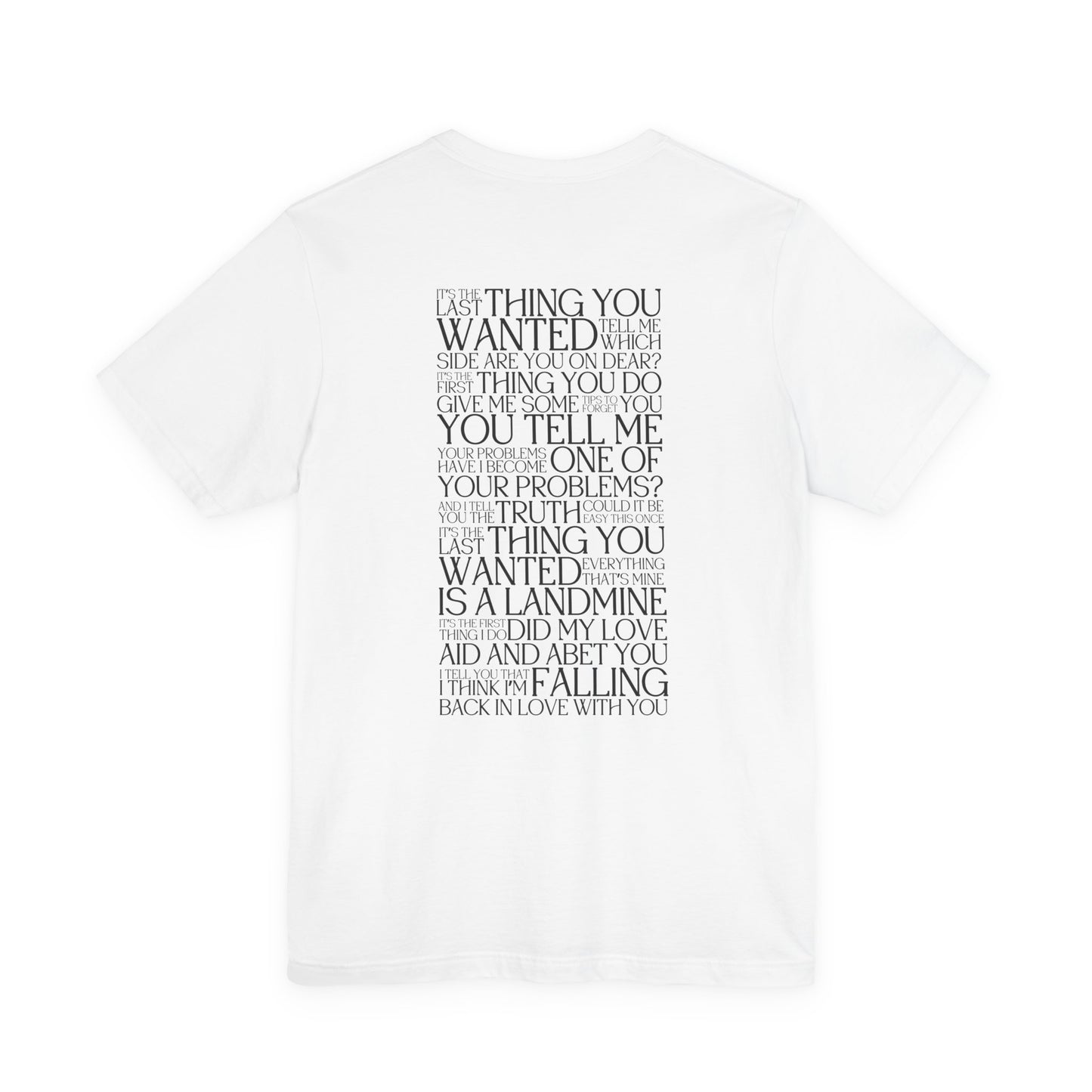 The Alcott Lyrics Tshirt