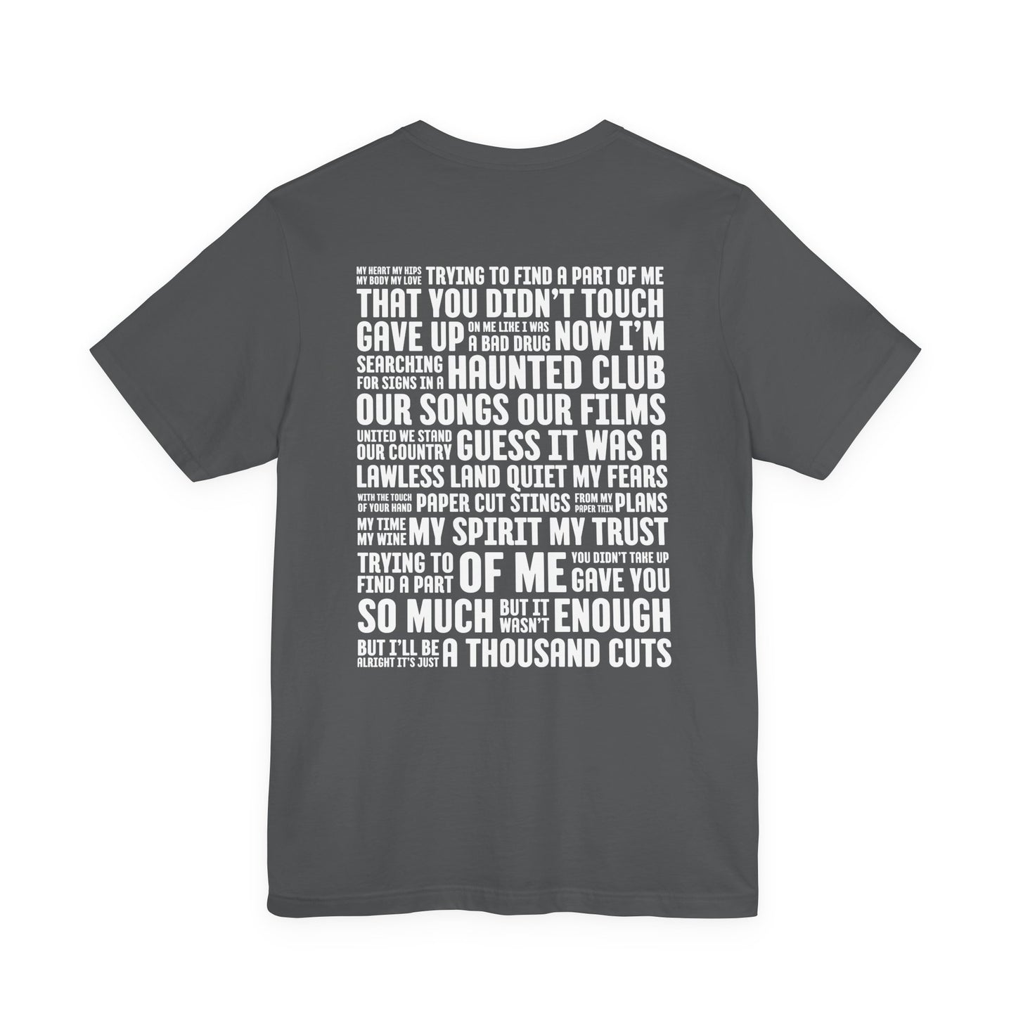 DBATC Bridge (lyrics on back) Tshirt