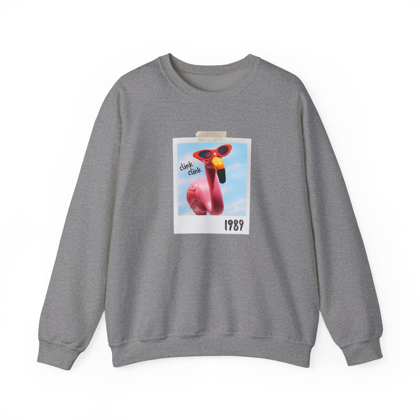Flamingo Pink Crewneck Sweatshirt