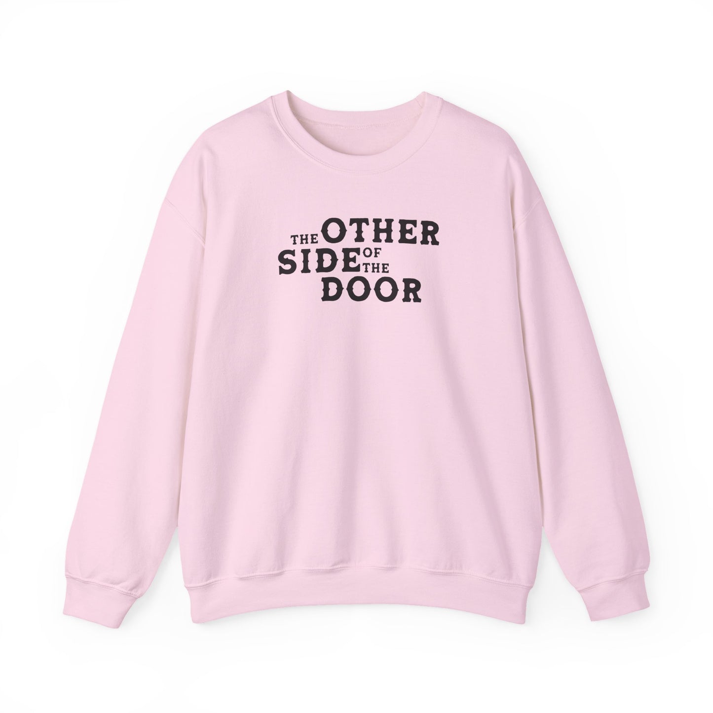 The Other Side Of The Door (lyrics on back) Crewneck Sweatshirt