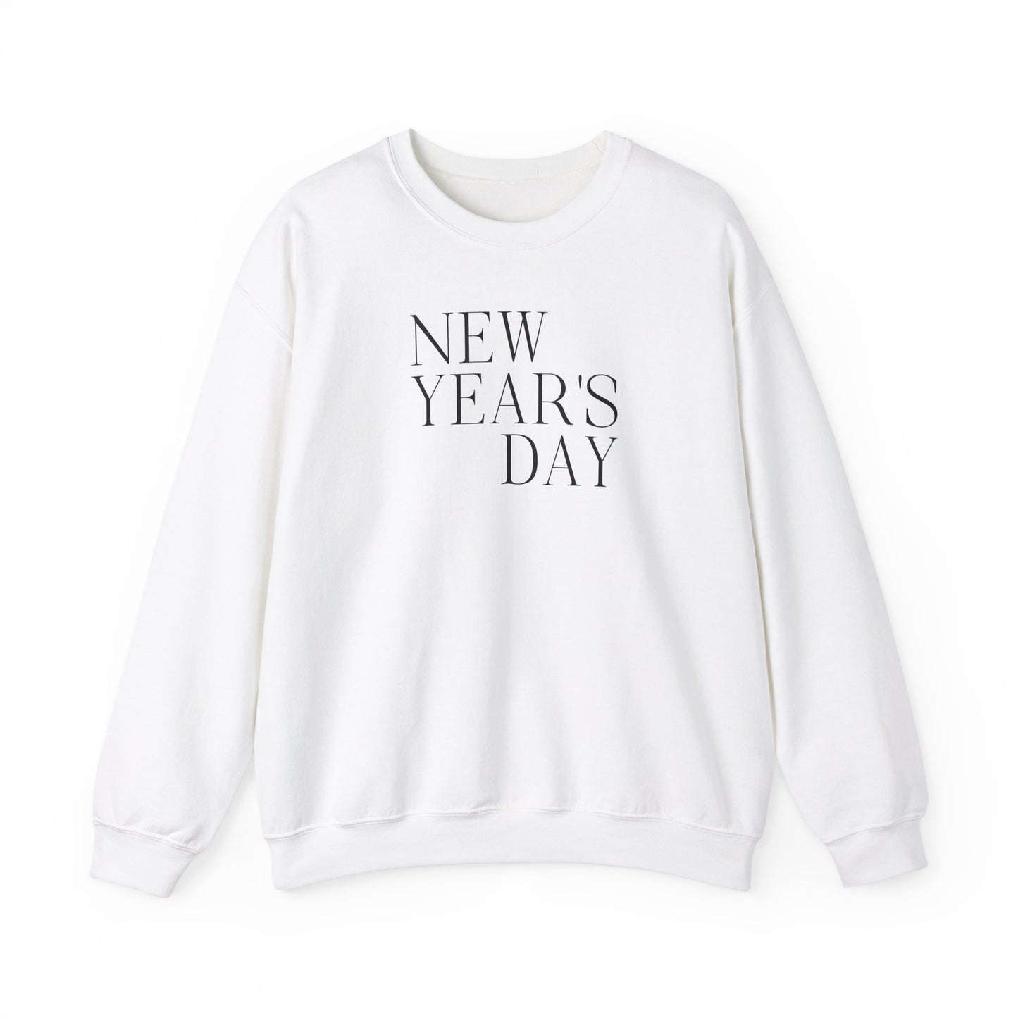 New Years Day (lyrics on back) Crewneck Sweatshirt