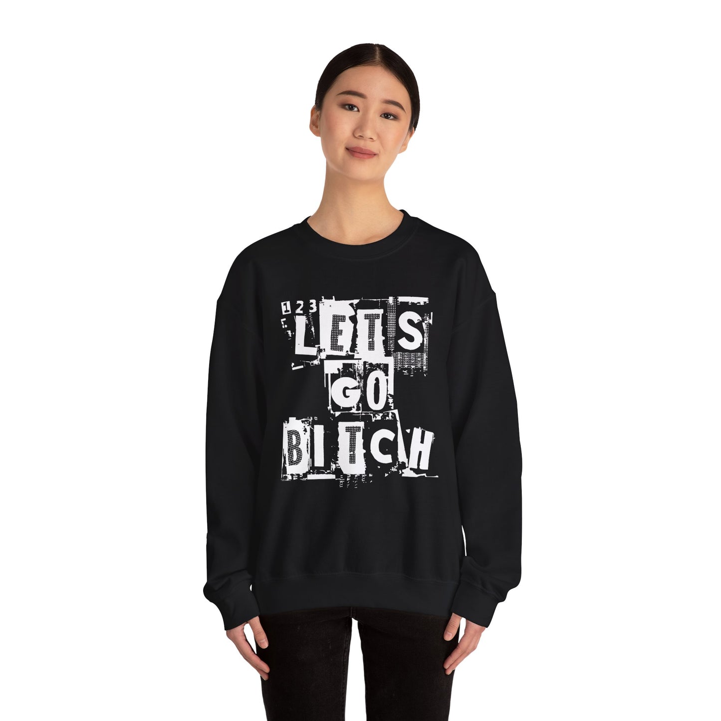 123 Let's Go Bitch Sweater