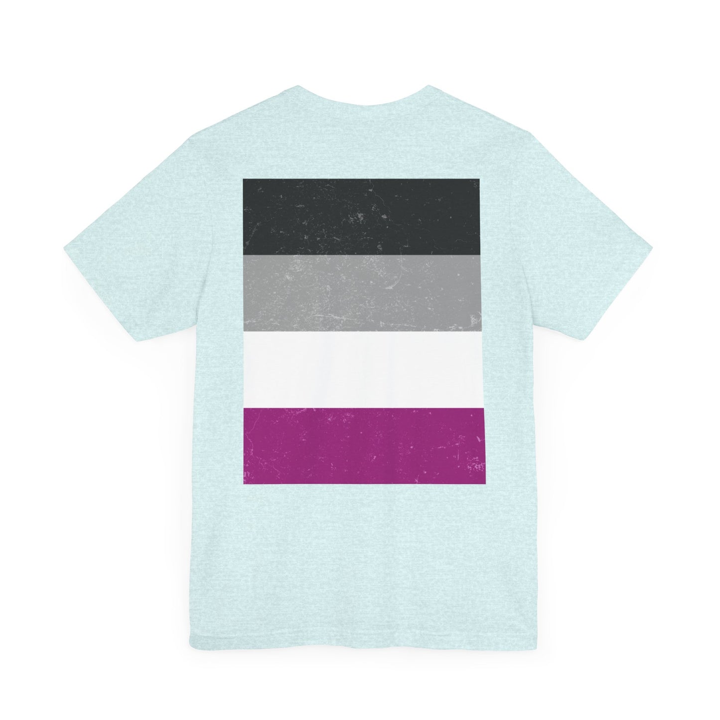 You Ain't Gotta Pray For Me (asexual flag on back) Tshirt