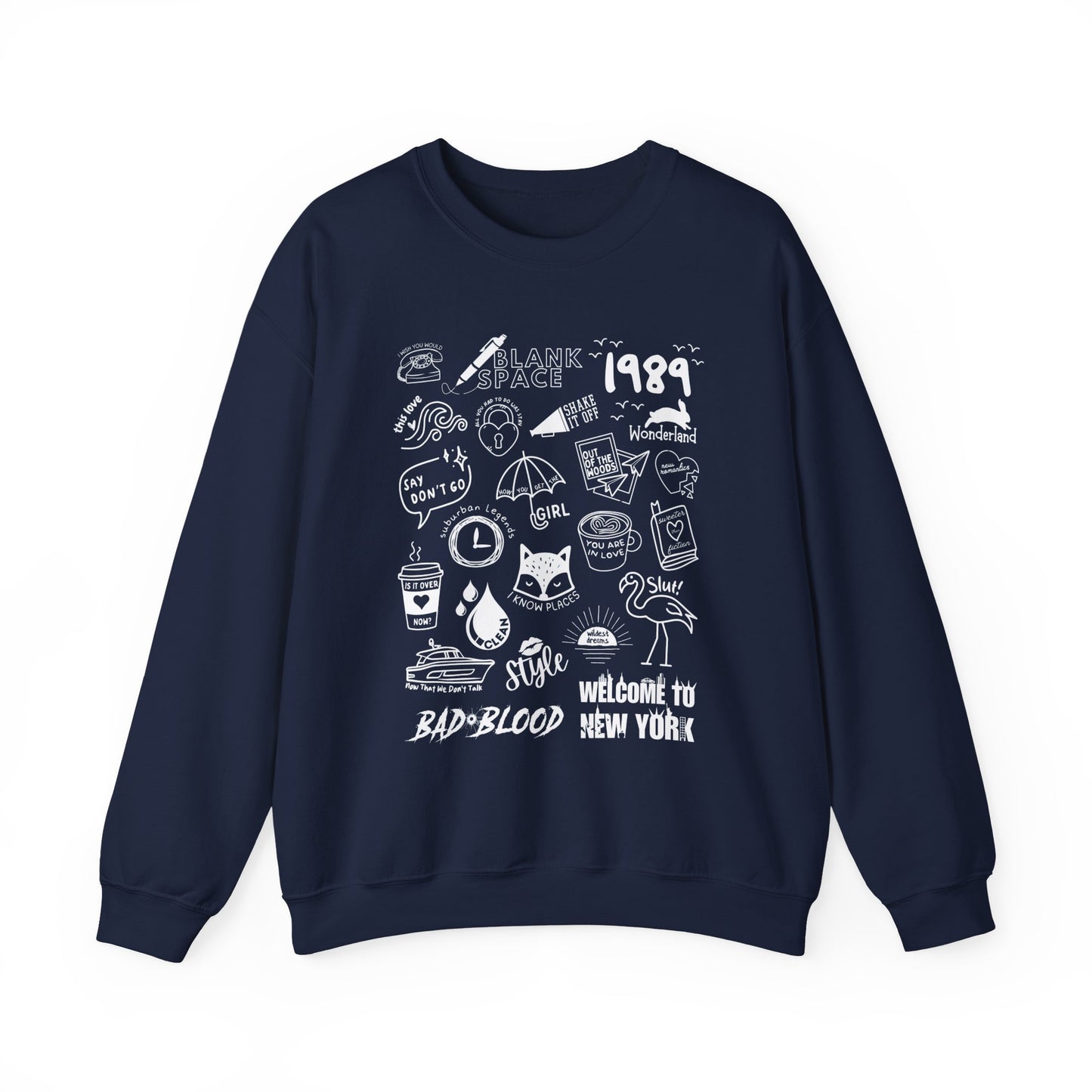 1989 Collage Crewneck Sweatshirt