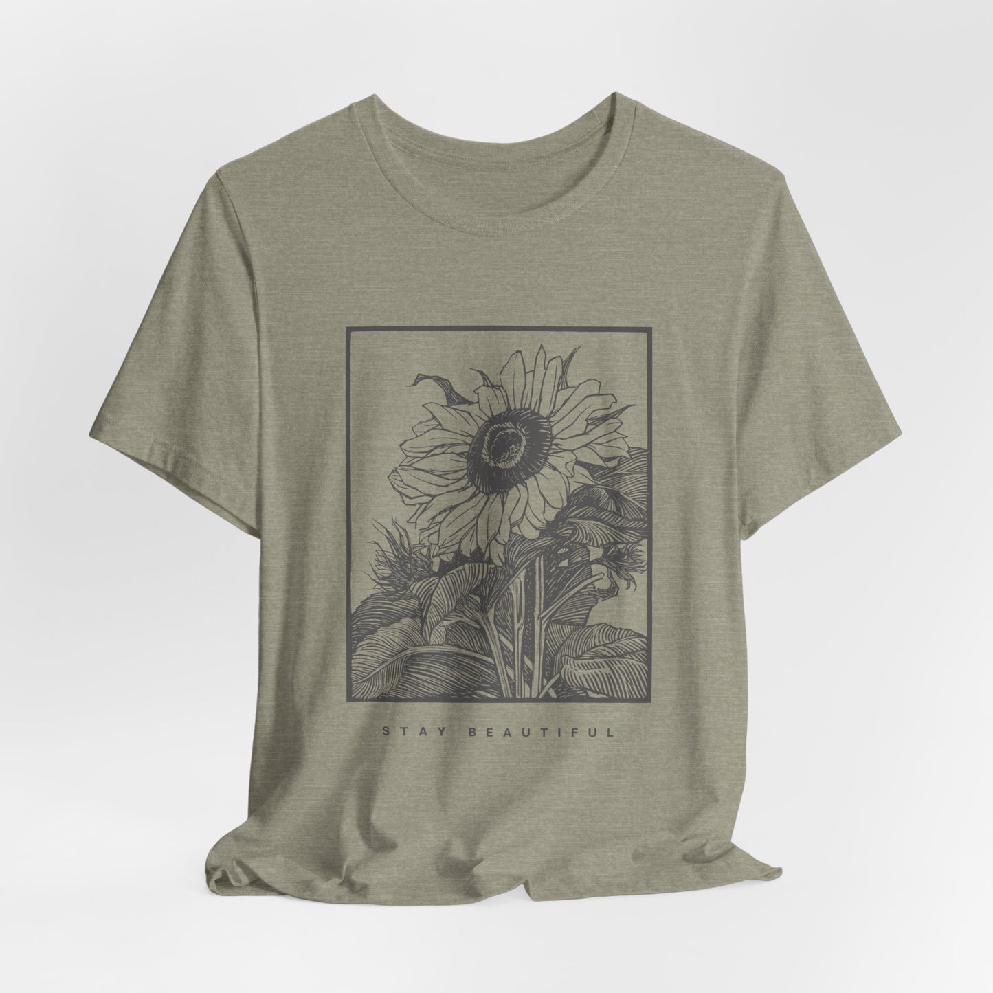 Stay Beautiful Sunflower Tshirt