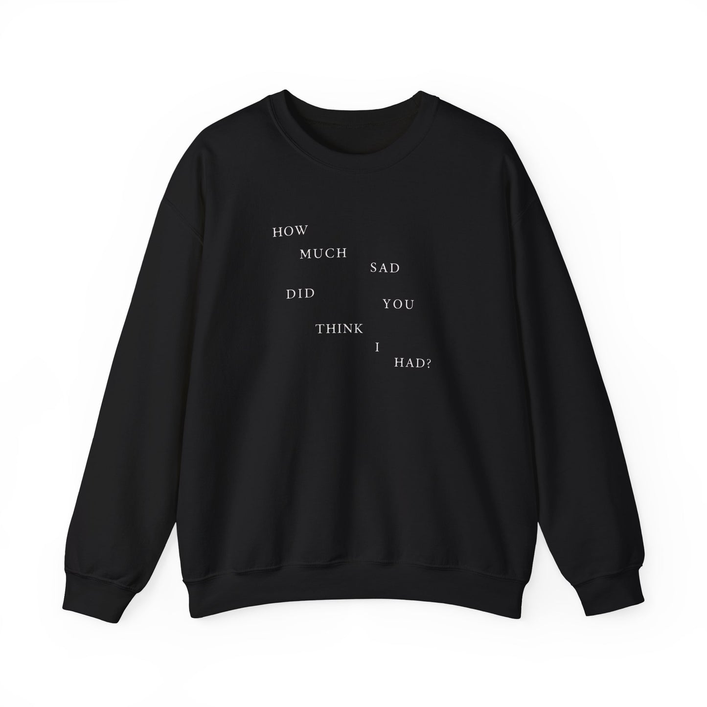 How Much Sad? Crewneck Sweatshirt