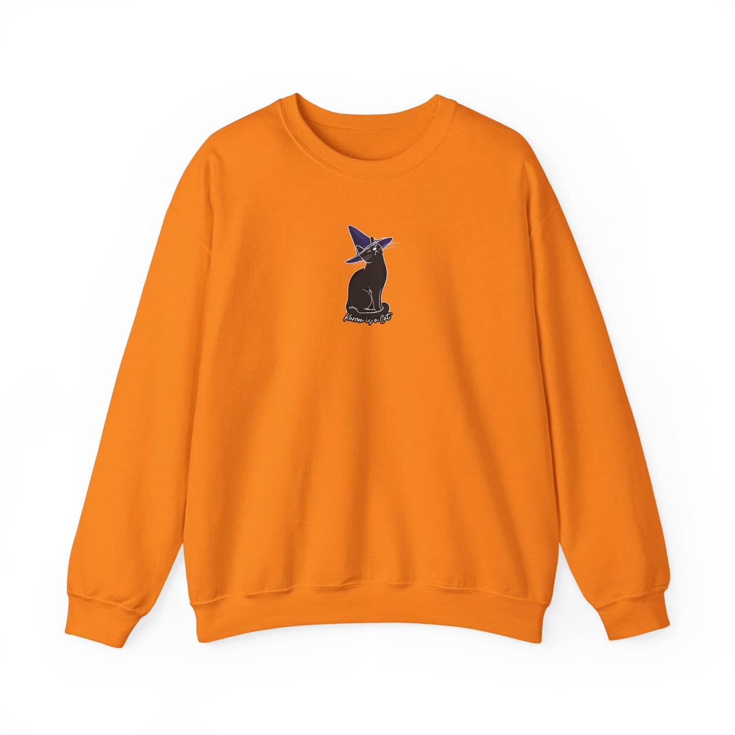 Karma is a Cat Crewneck Sweatshirt