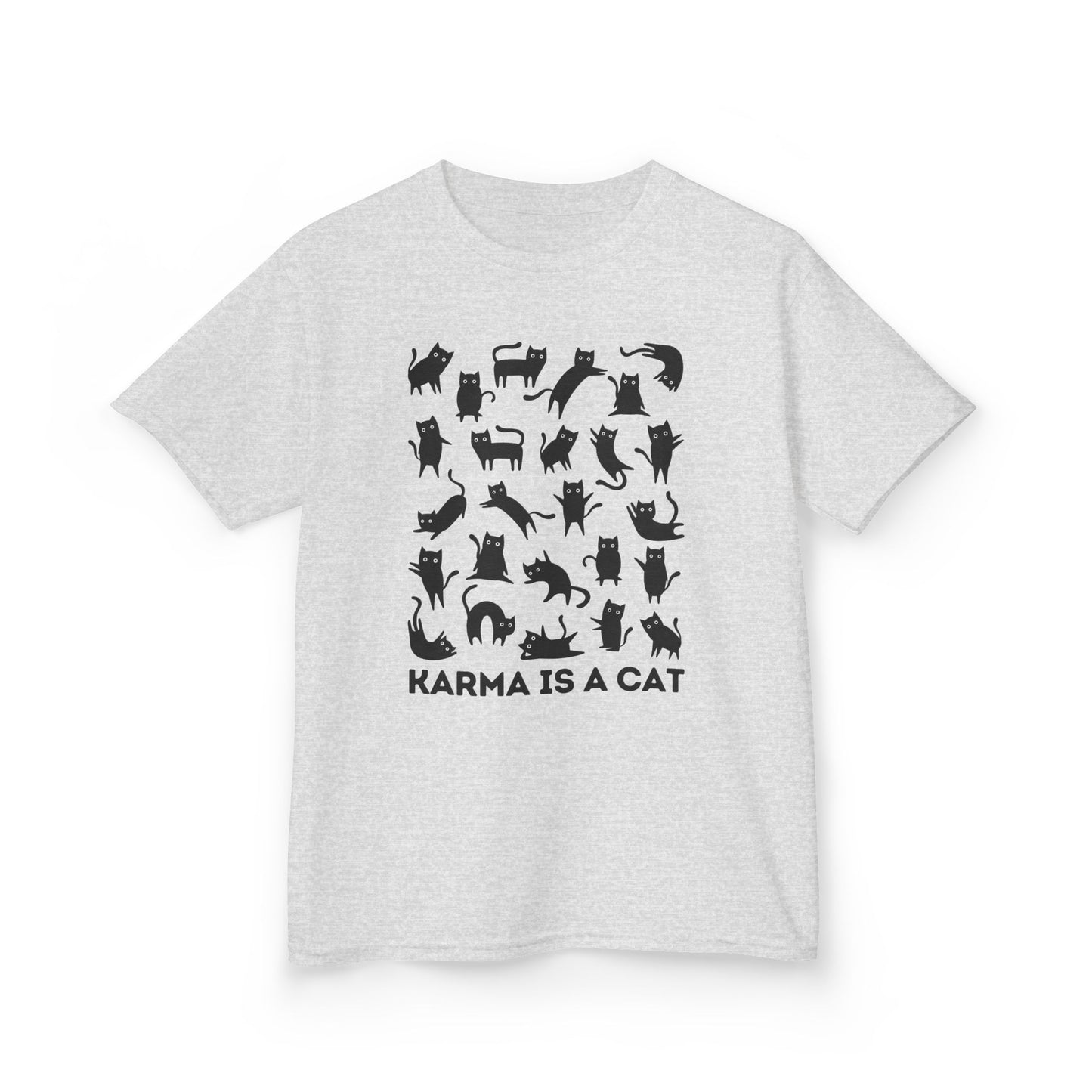 Karma is a Cat Kids Heavy Cotton™ Tee