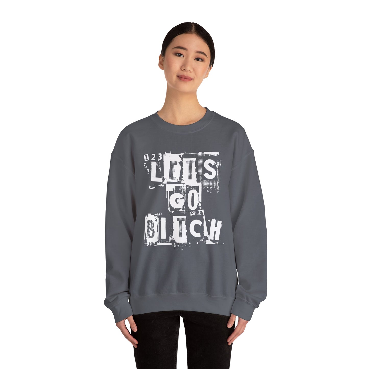 123 Let's Go Bitch Sweater