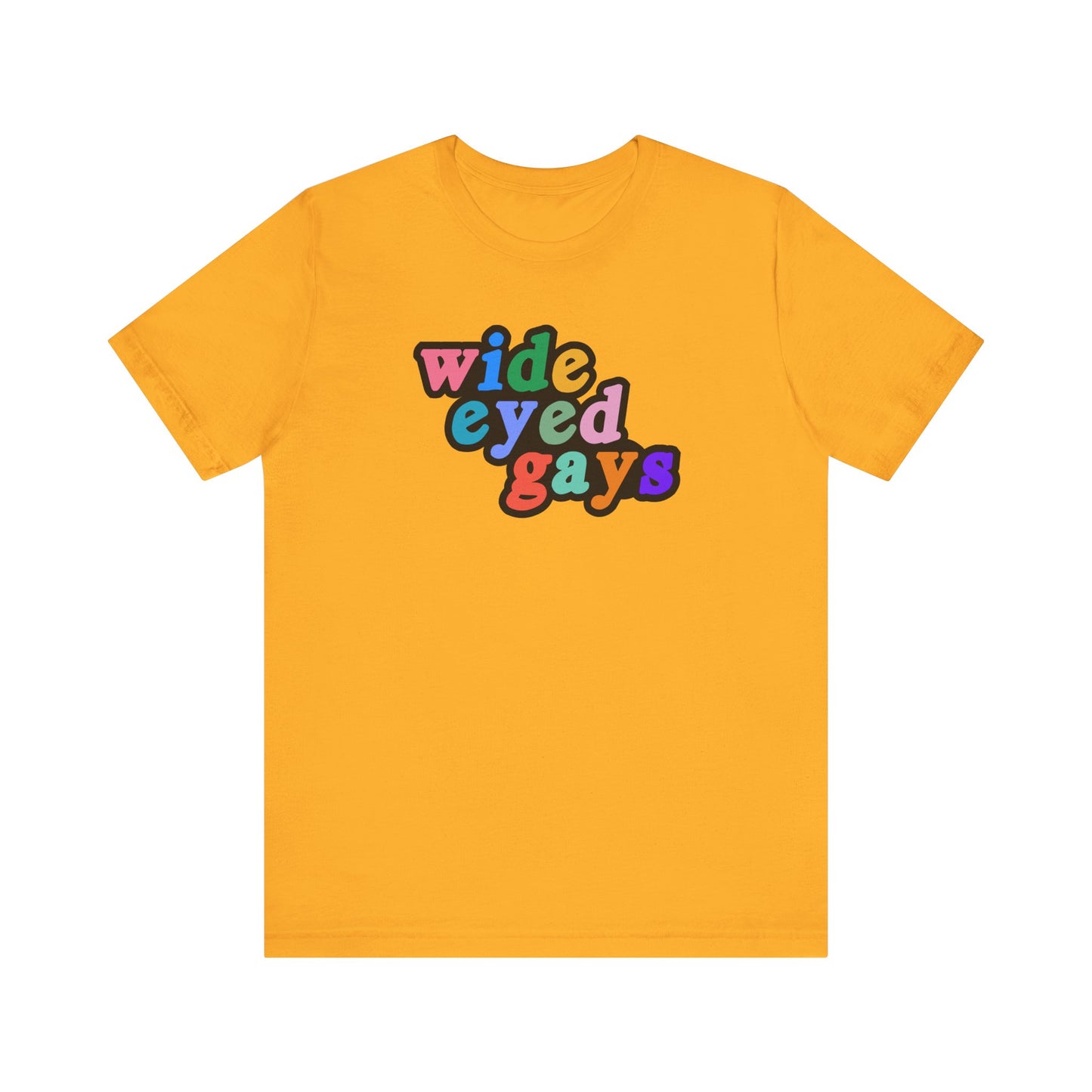 Wide Eyed Gays Tshirt