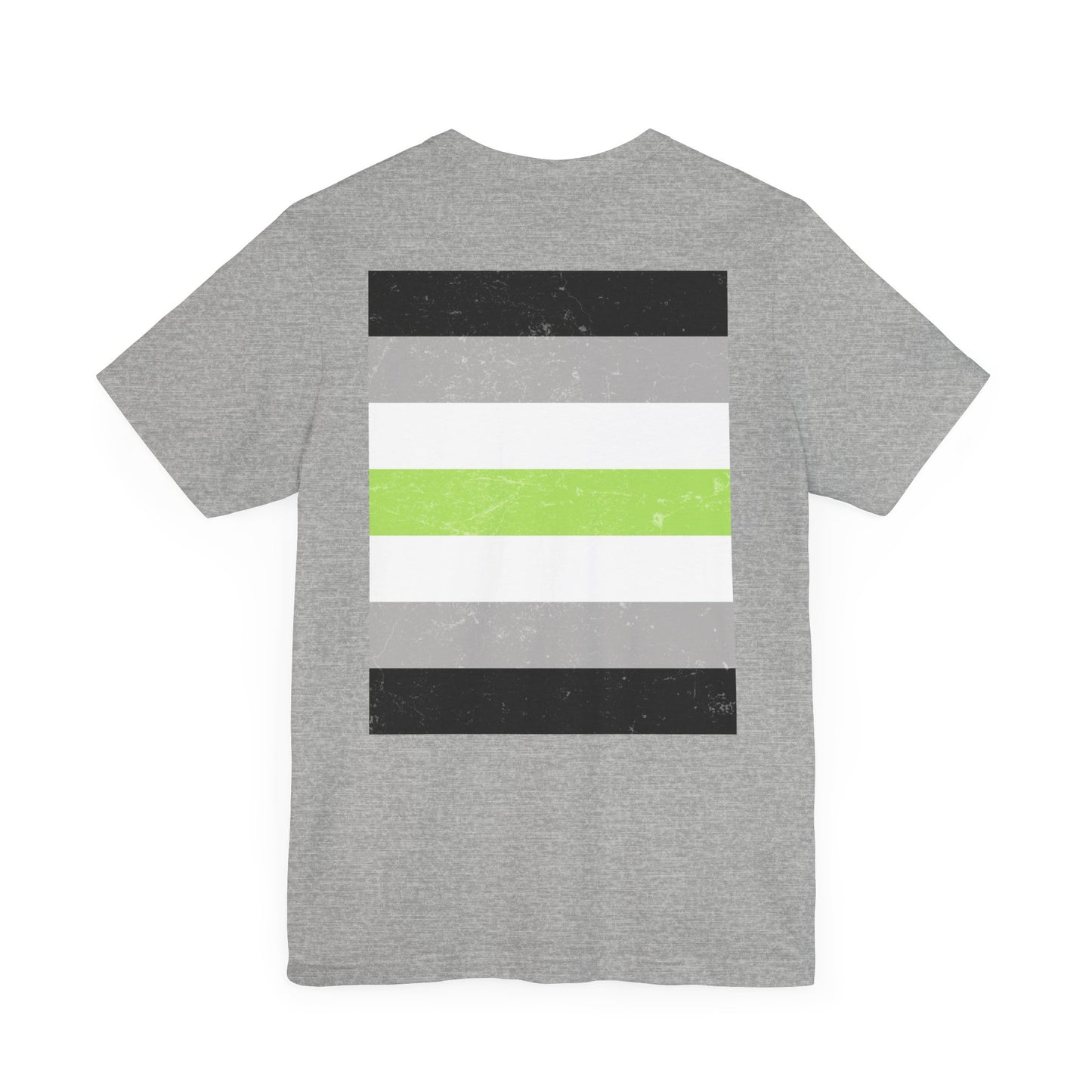 You Ain't Gotta Pray For Me (agender flag on back) Tshirt