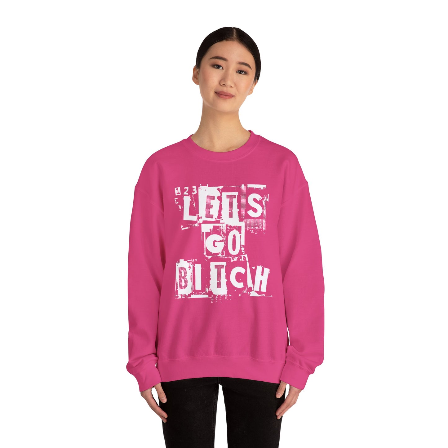 123 Let's Go Bitch Sweater