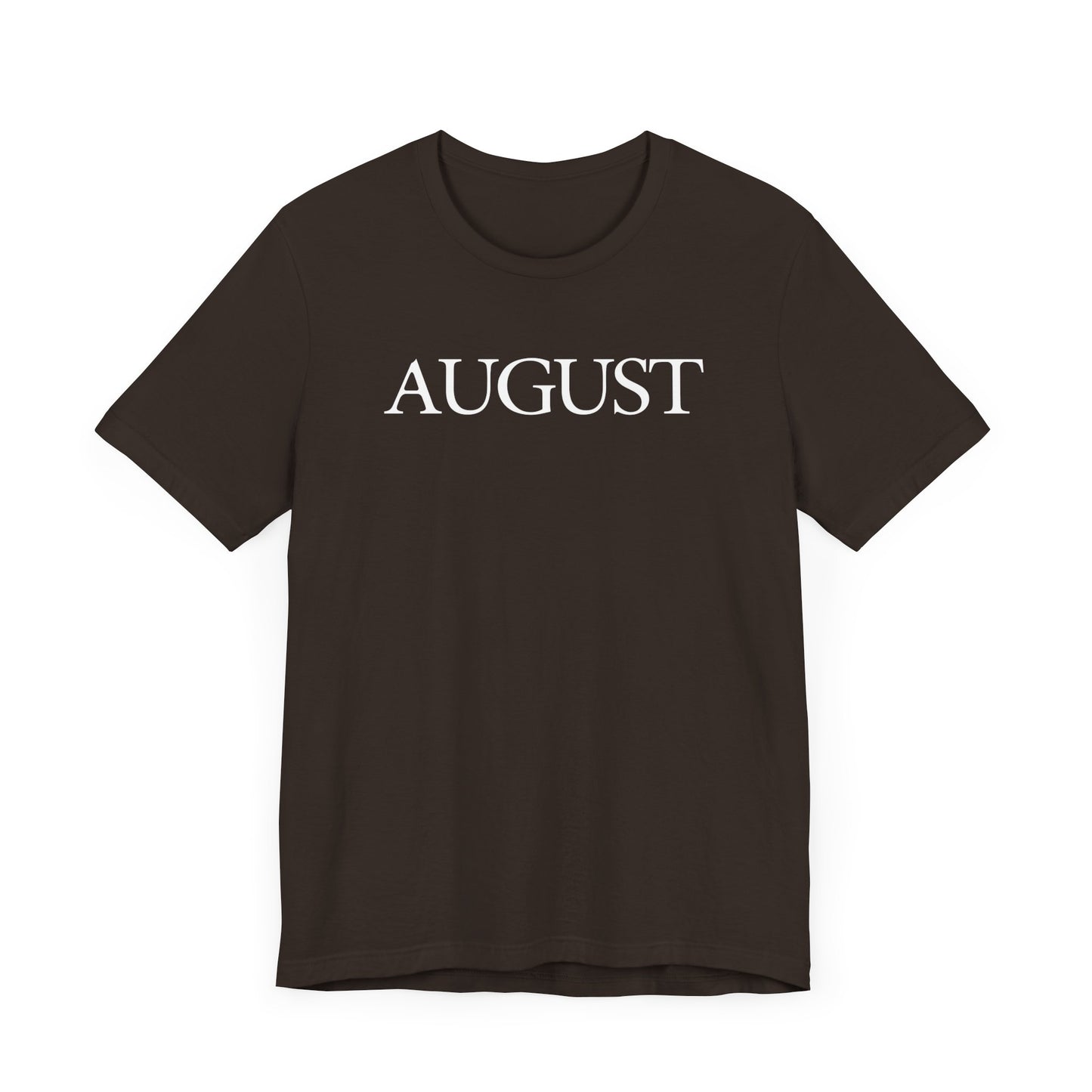 August (lyrics on back) Tshirt