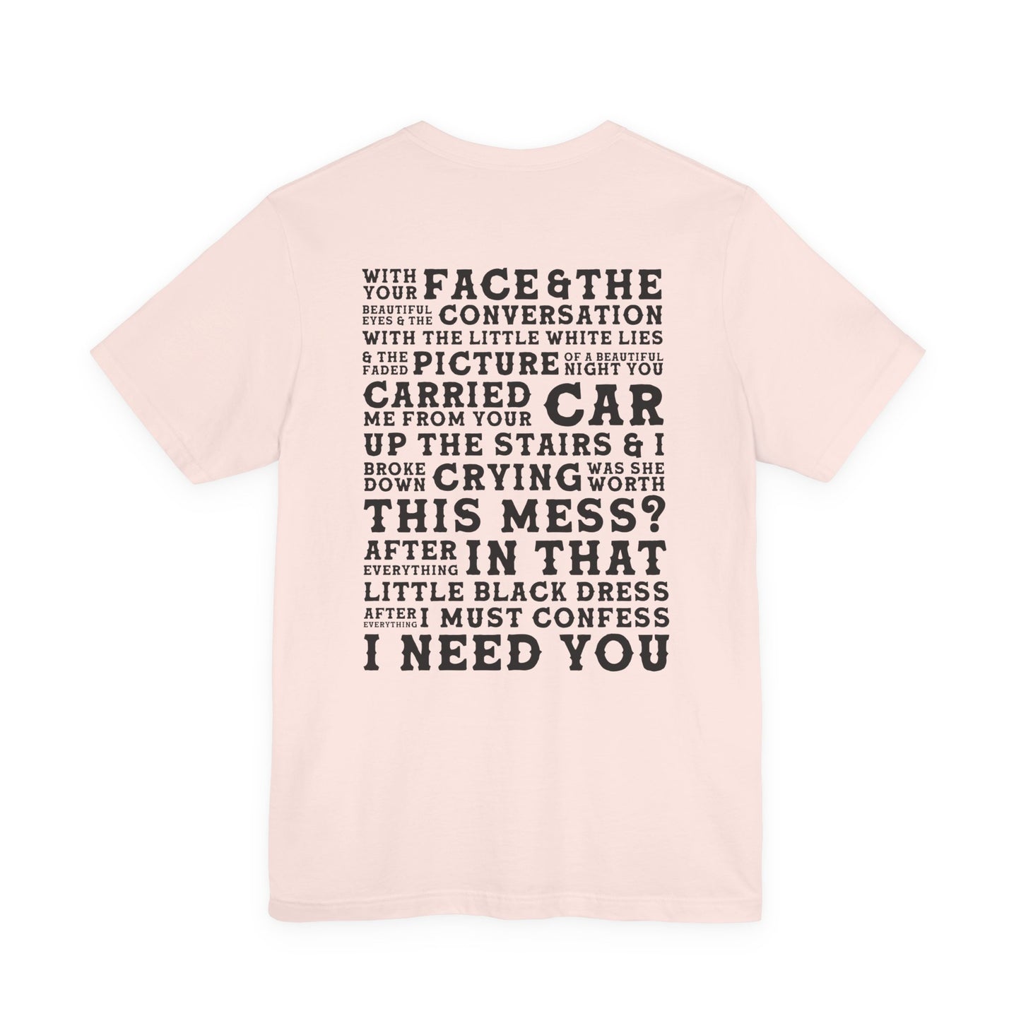 The Other Side of the Door (lyrics on back) Tshirt