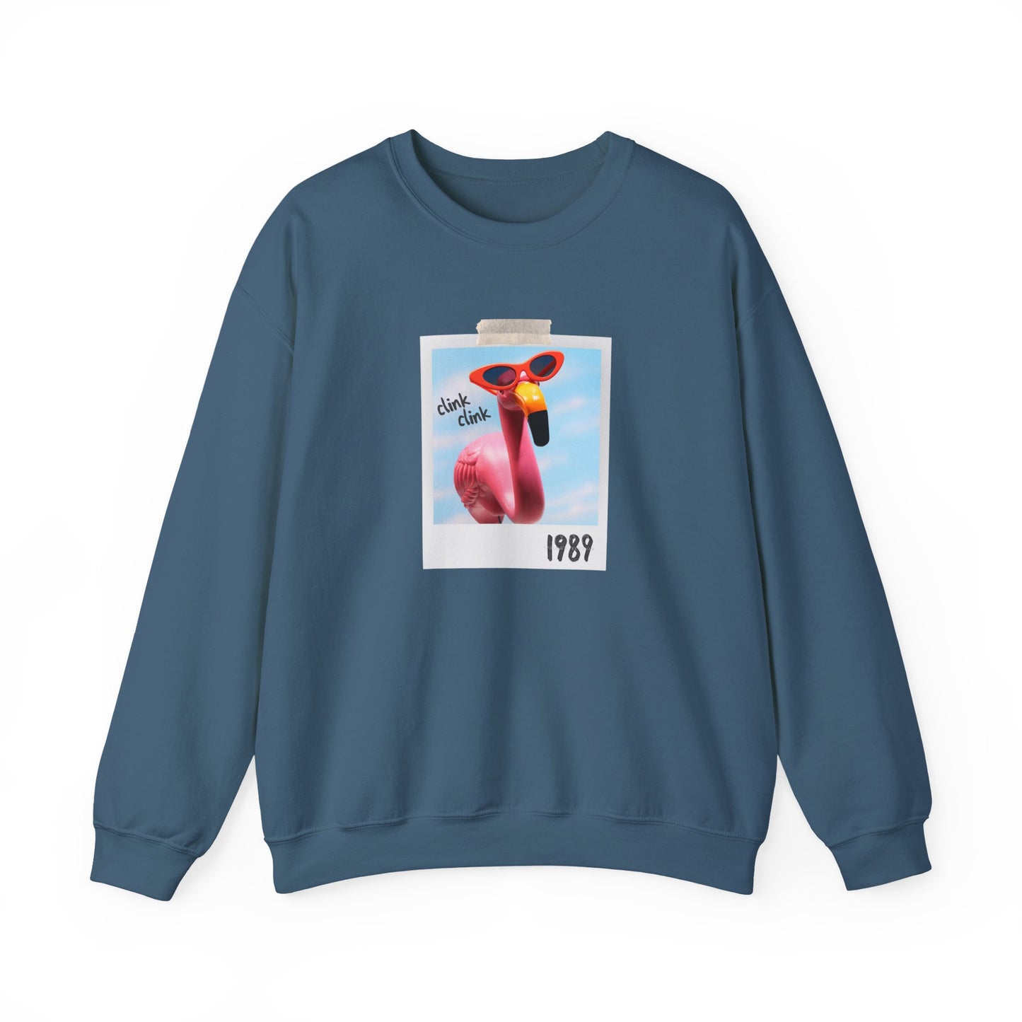 Flamingo Pink Crewneck Sweatshirt