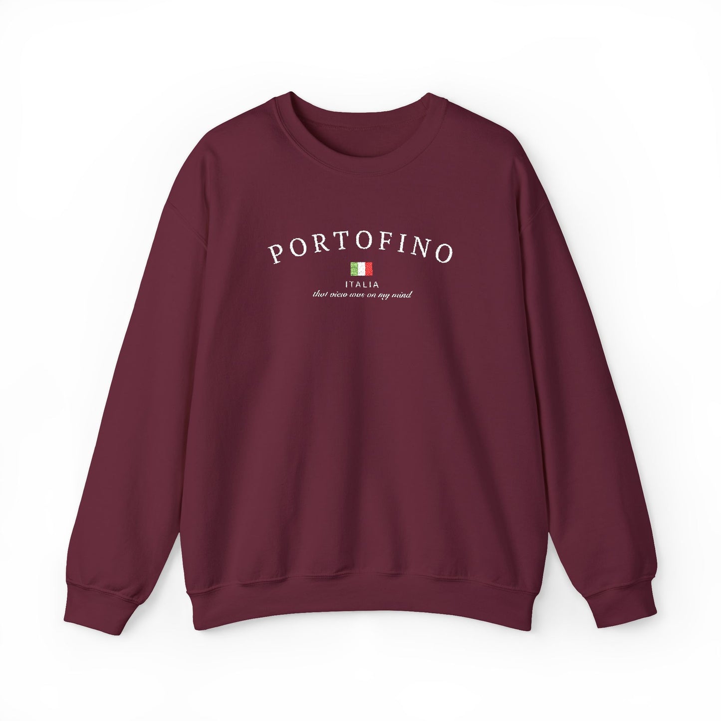 PORTOFINO Crewneck Sweatshirt EMBROIDERED VERSION