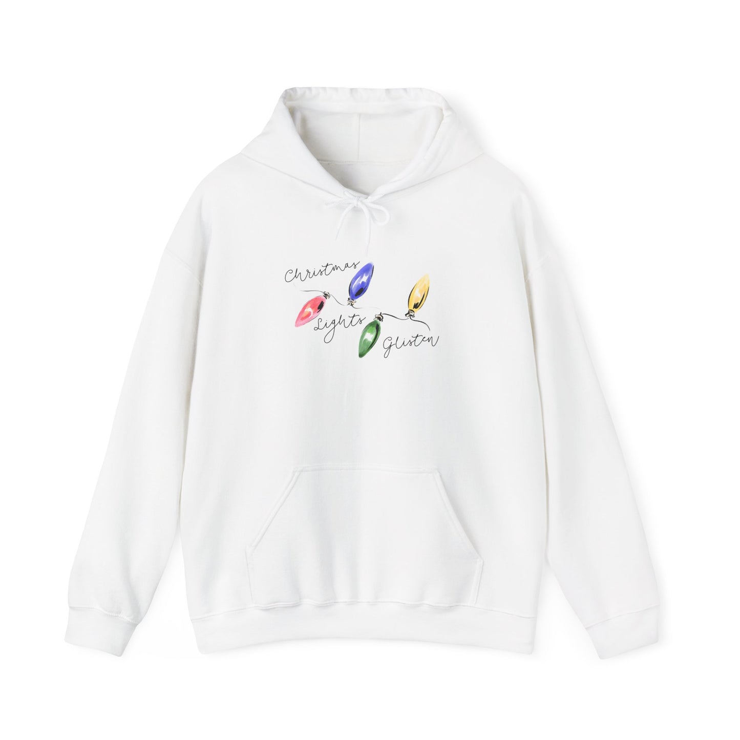 Christmas Lights Glisten Hoodie