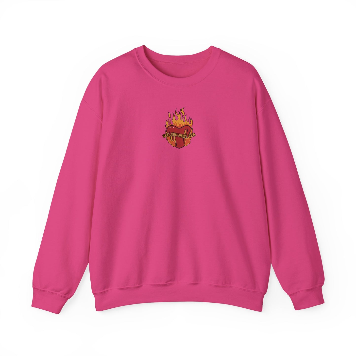 See You Next Era Heart Crewneck Sweater