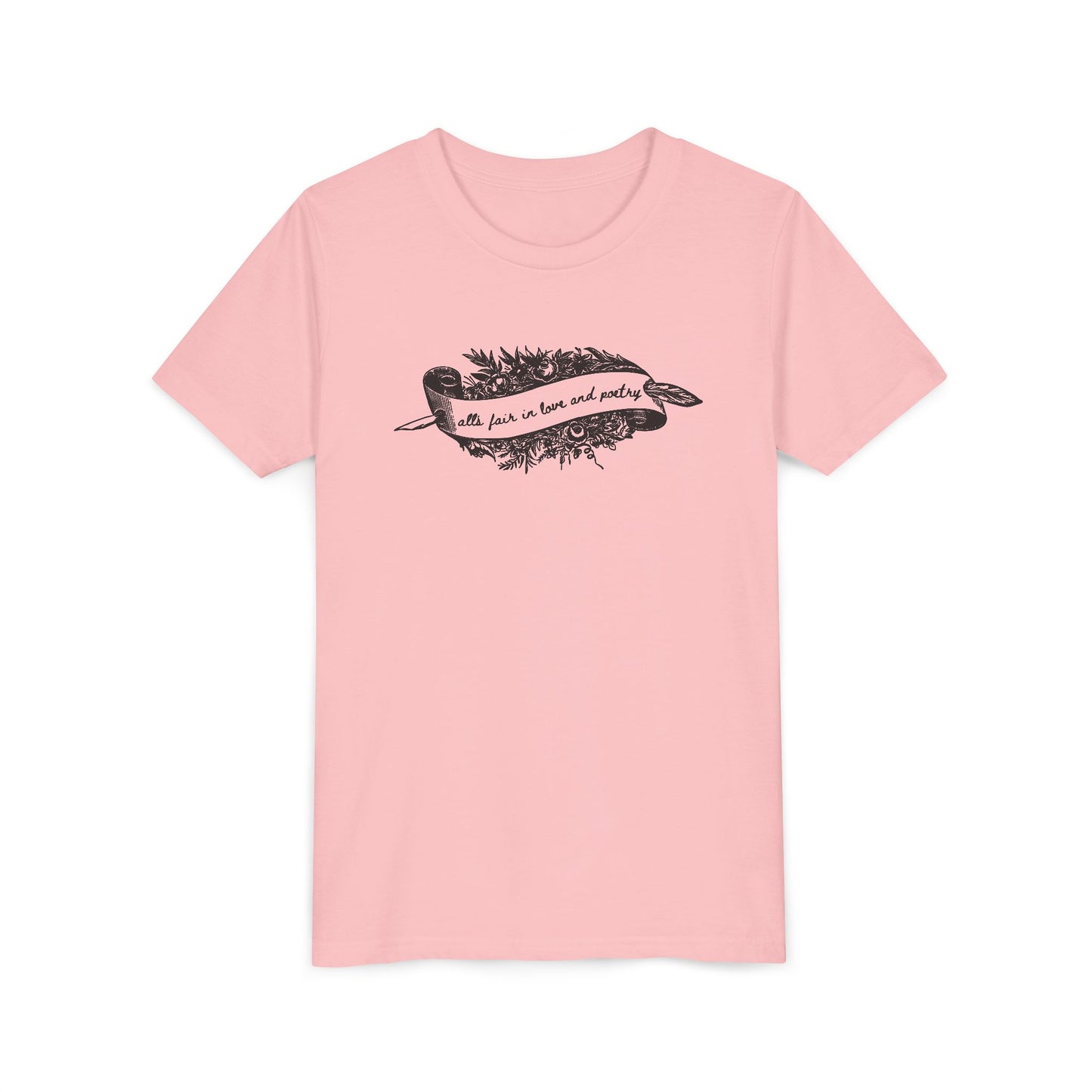 Alls Fair In Love & Poetry Youth Short Sleeve Tee