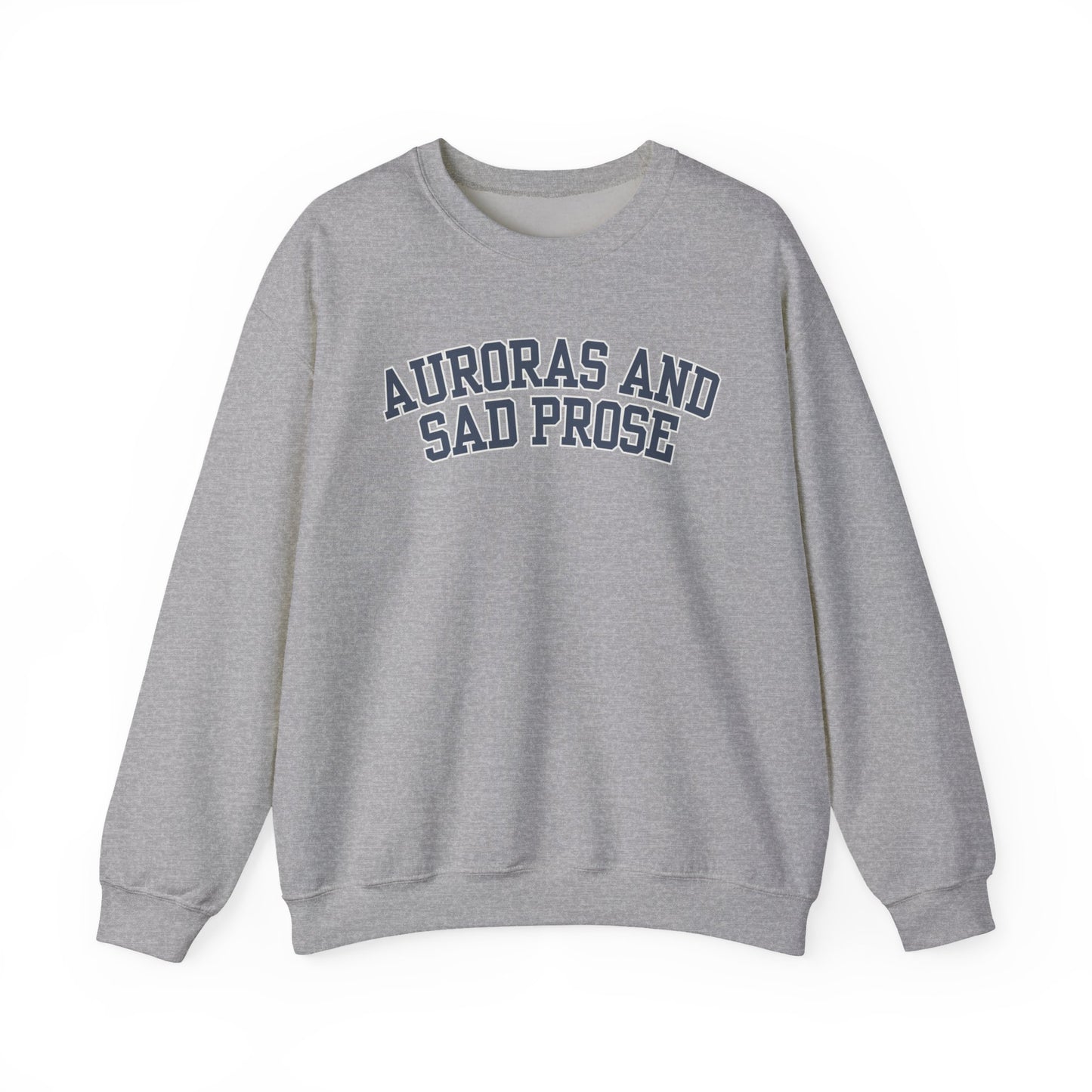 Auroras and Sad Prose Crewneck Sweatshirt