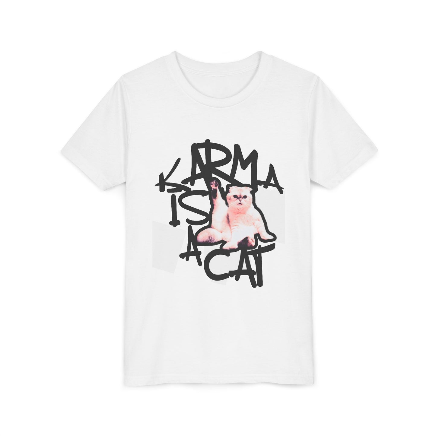 Karma is a Cat Youth Tshirt