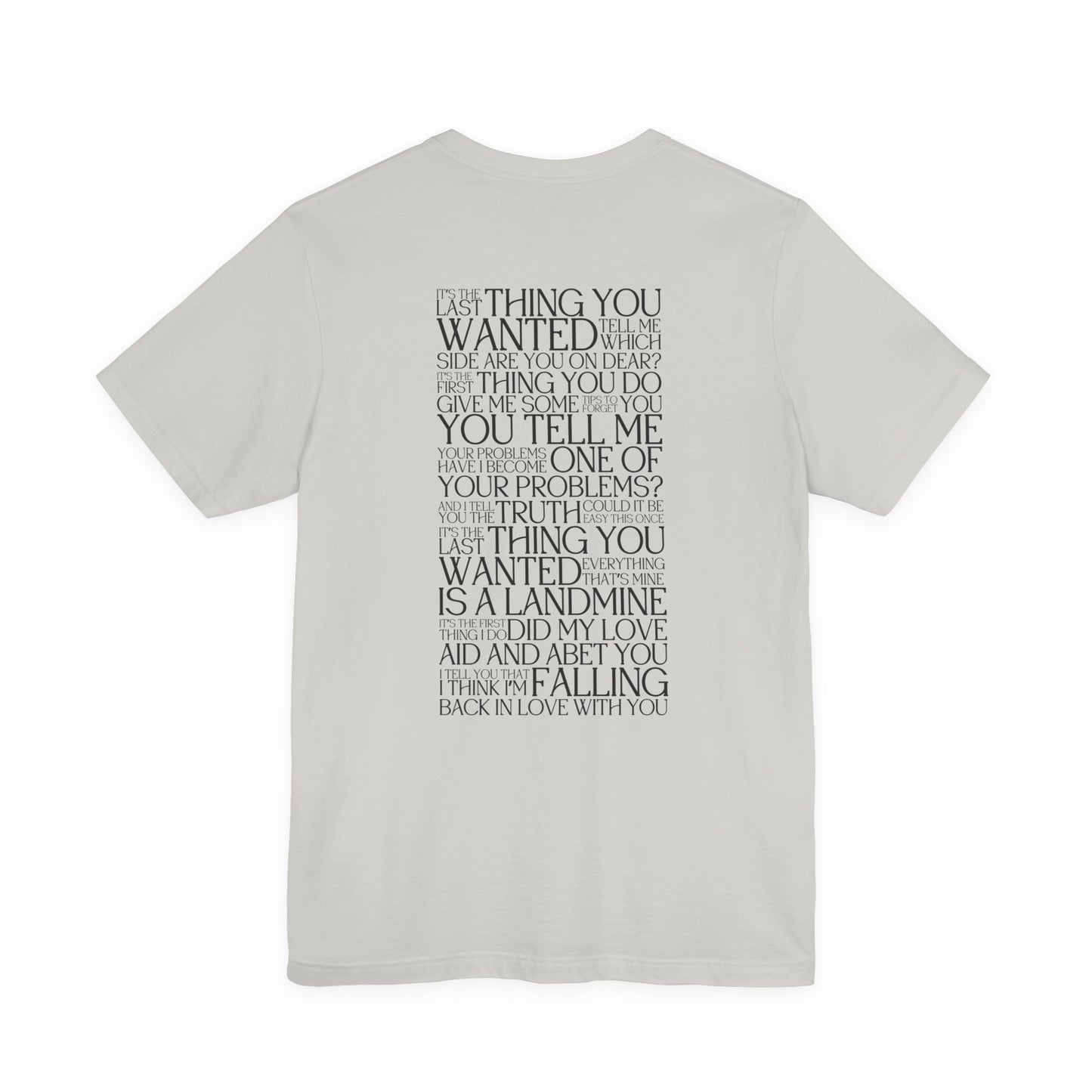 The Alcott Lyrics Tshirt