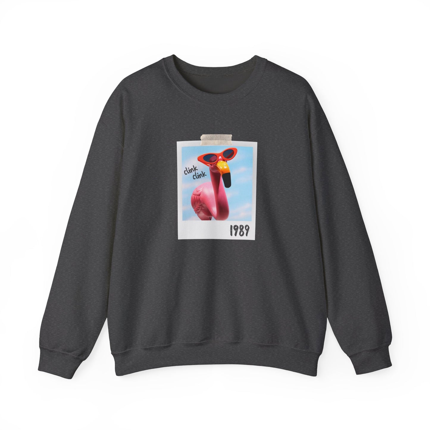 Flamingo Pink Crewneck Sweatshirt