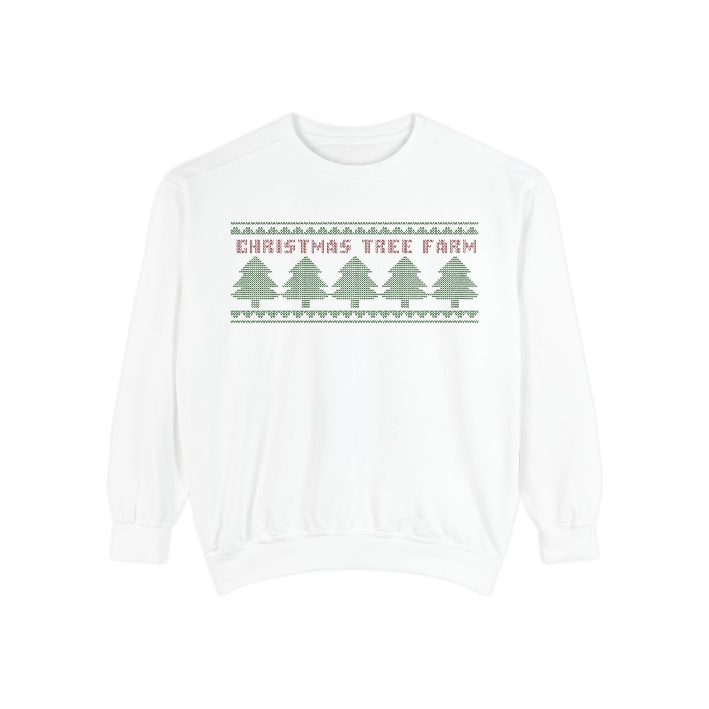 Christmas Tree Farm Comfort Colors Sweatshirt