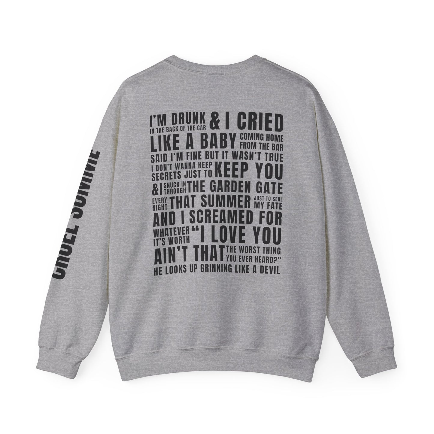 Prove It Cruel Summer Crewneck Sweatshirt